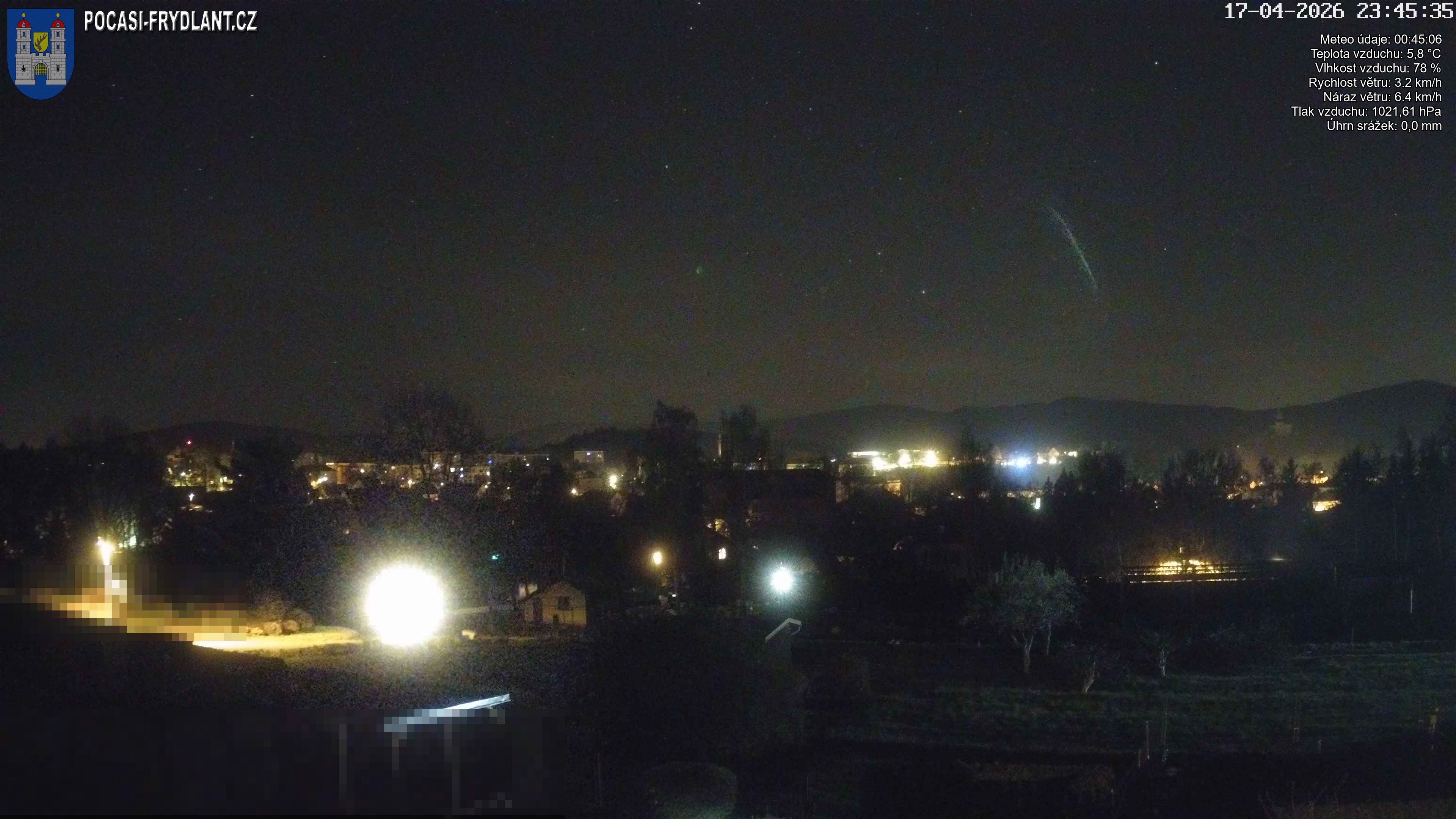 Náhled z kamery Frýdlant JV