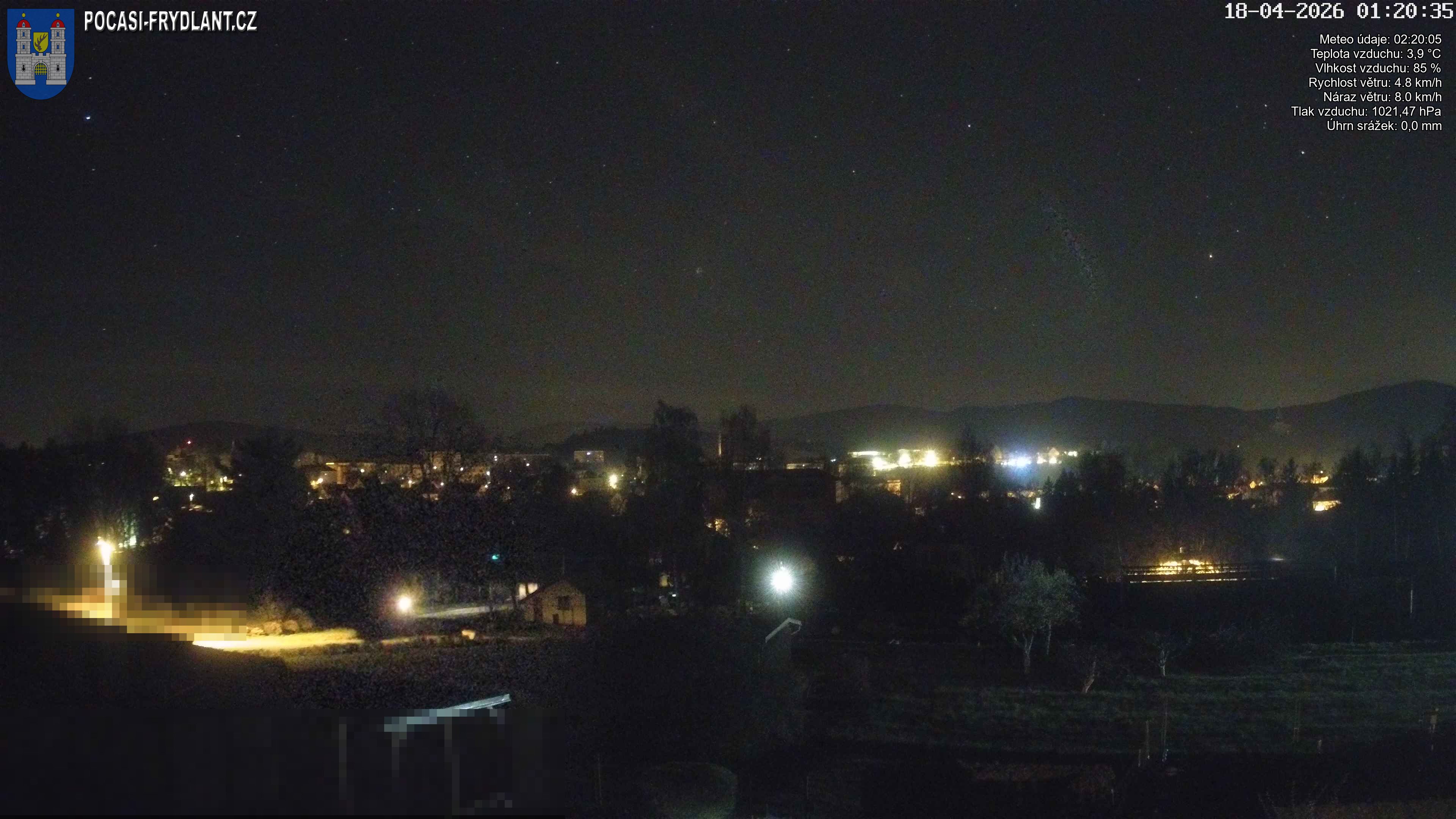 Náhled z kamery Frýdlant JV