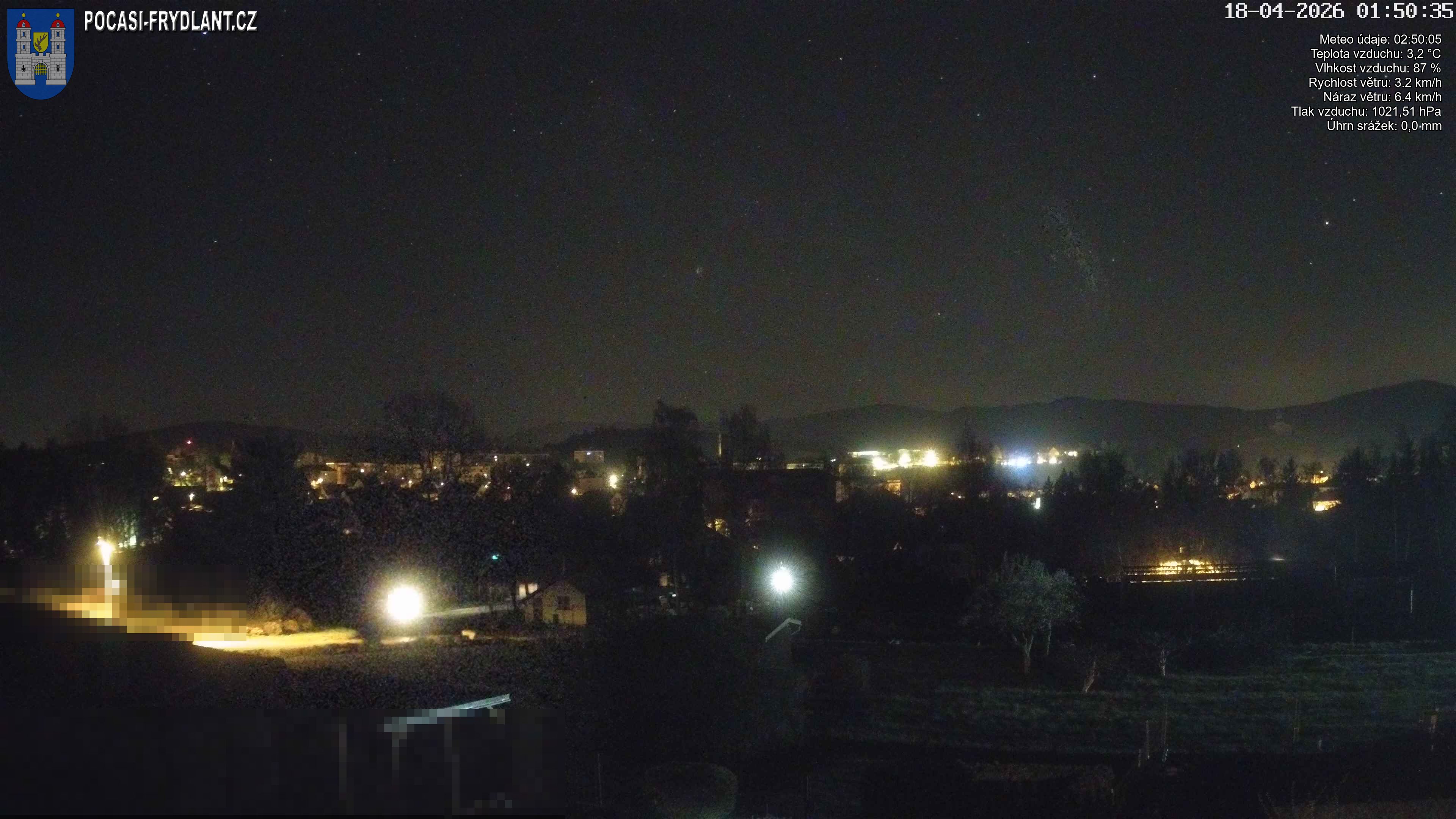 Náhled z kamery Frýdlant JV