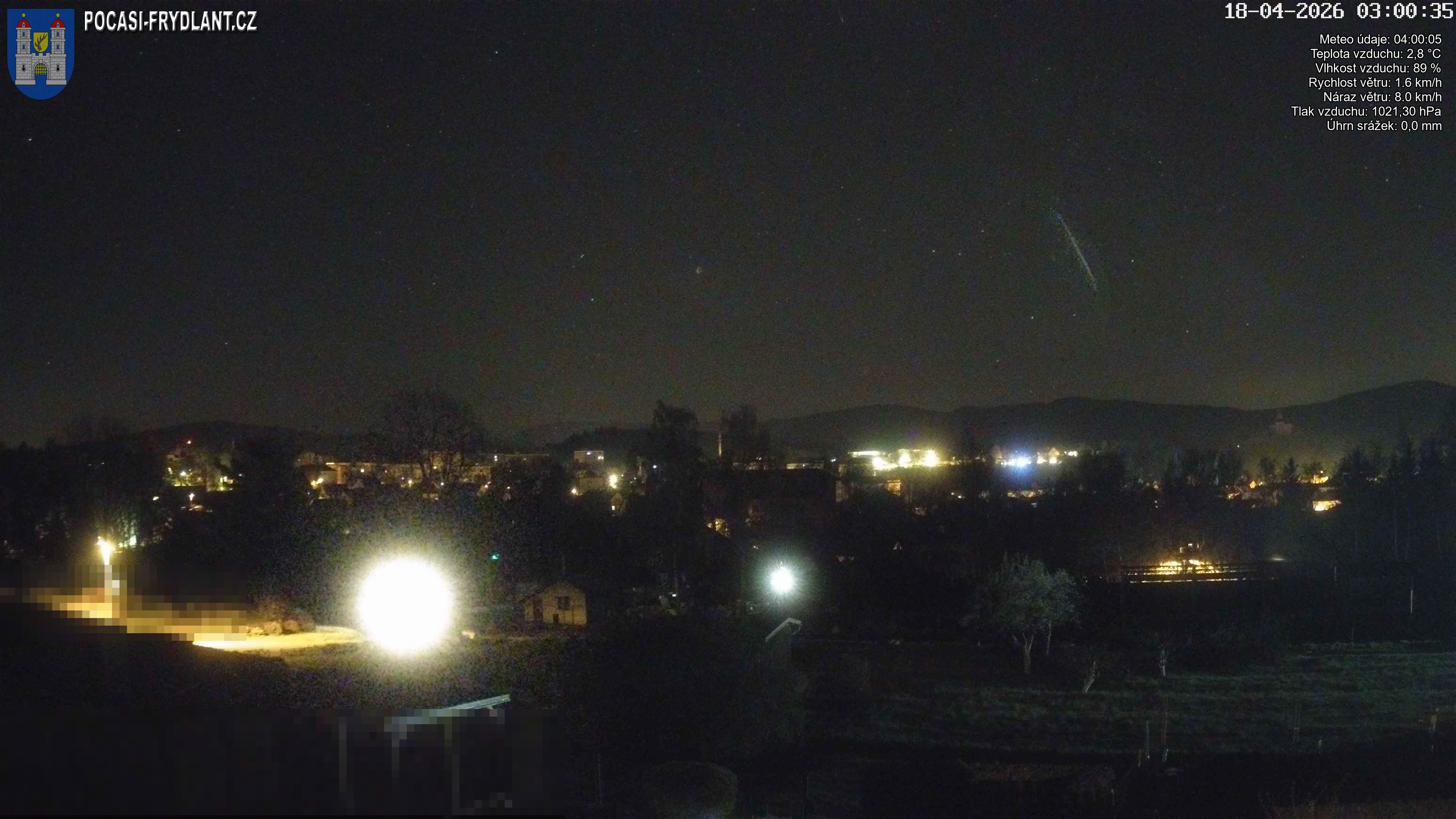 Náhled z kamery Frýdlant JV