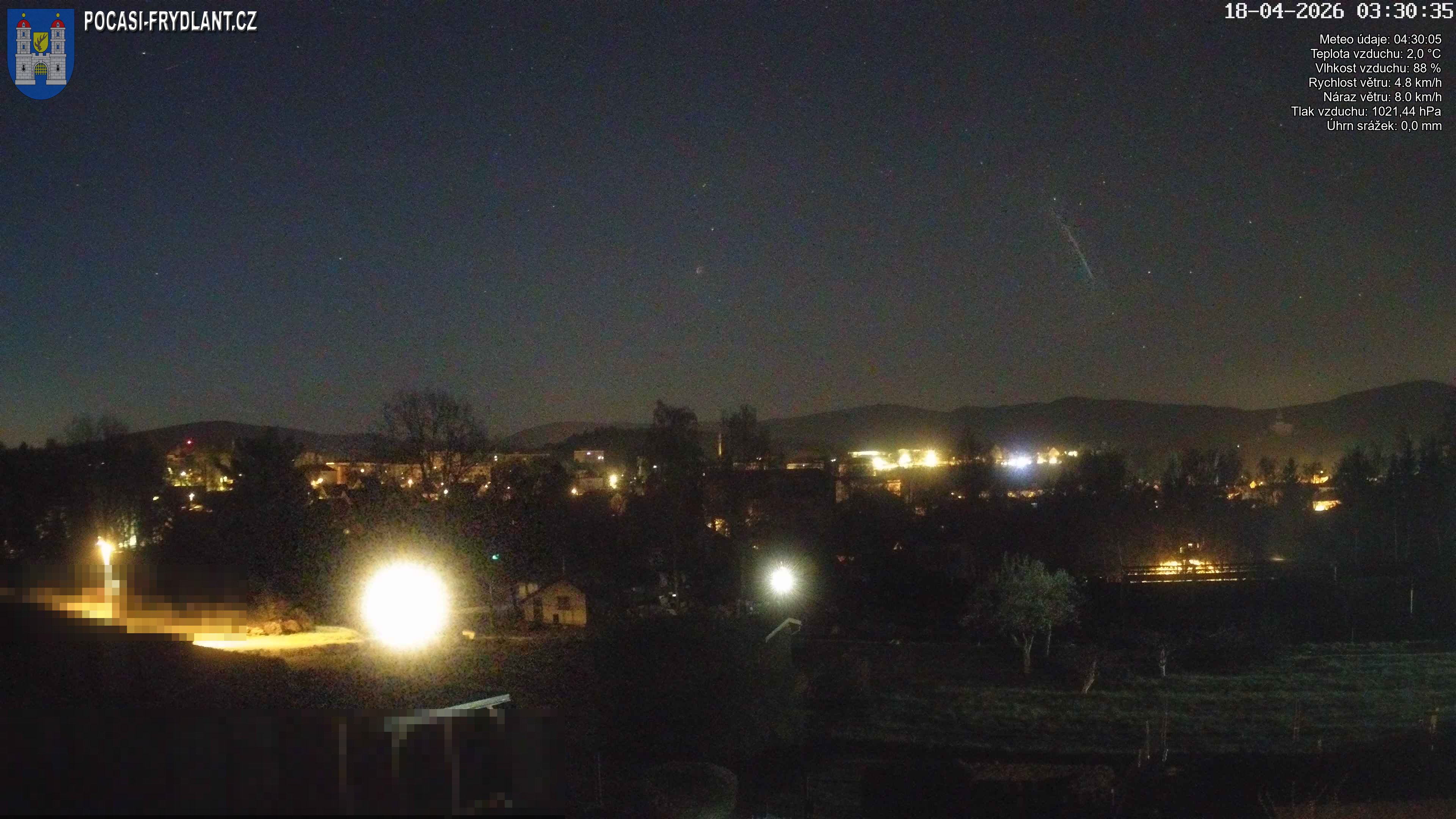 Náhled z kamery Frýdlant JV