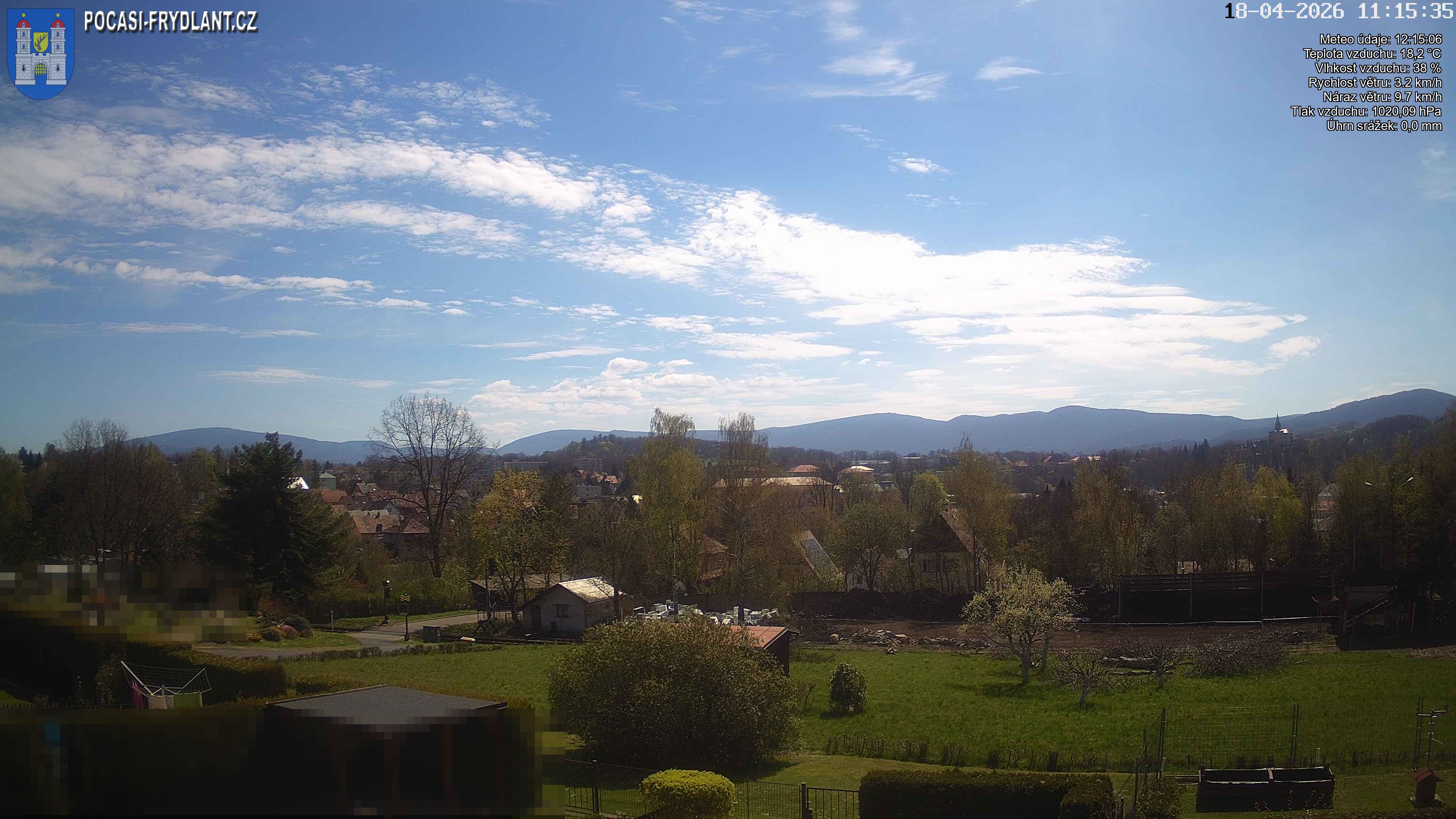 Náhled z kamery Frýdlant JV