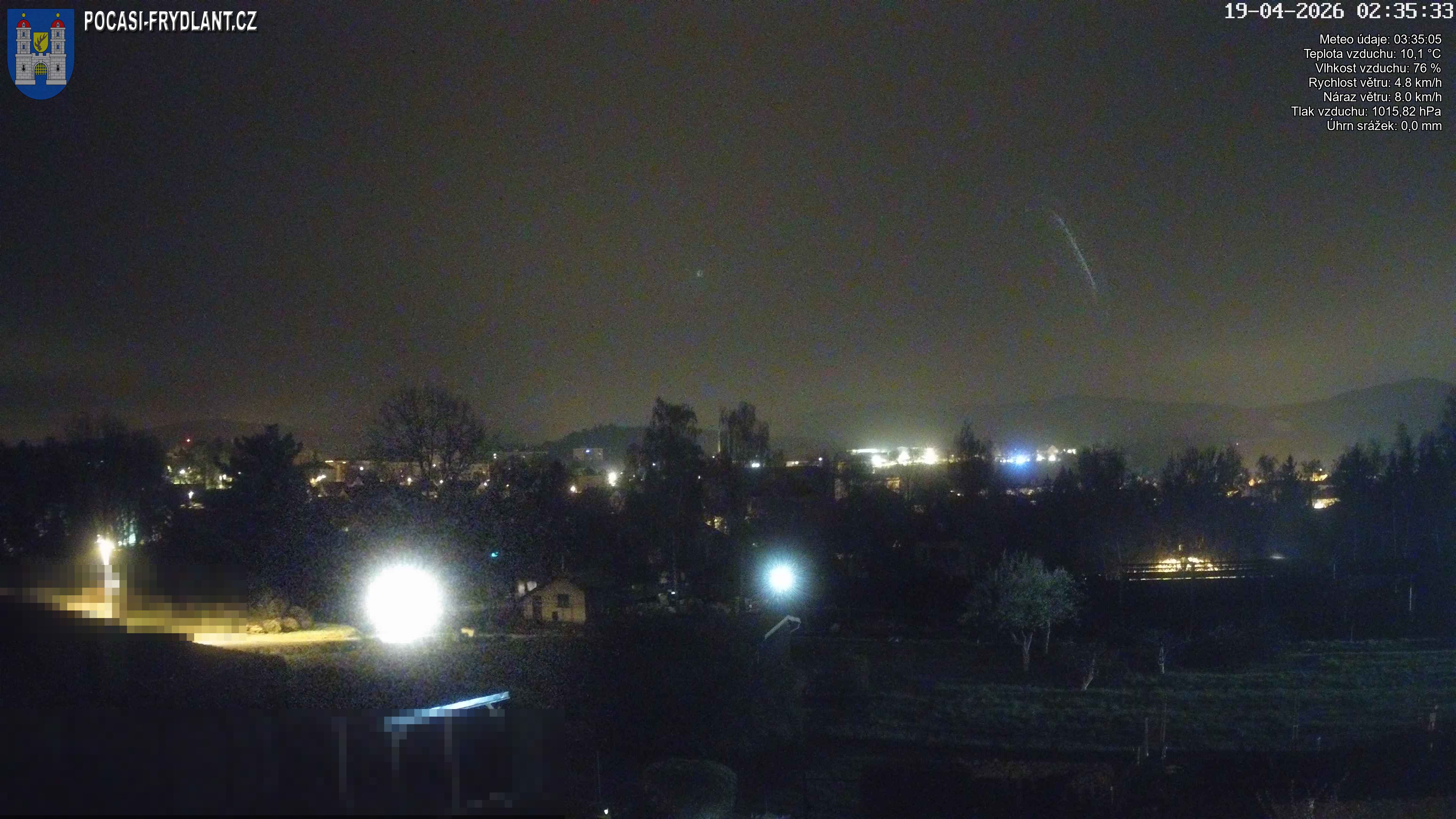 Náhled z kamery Frýdlant JV