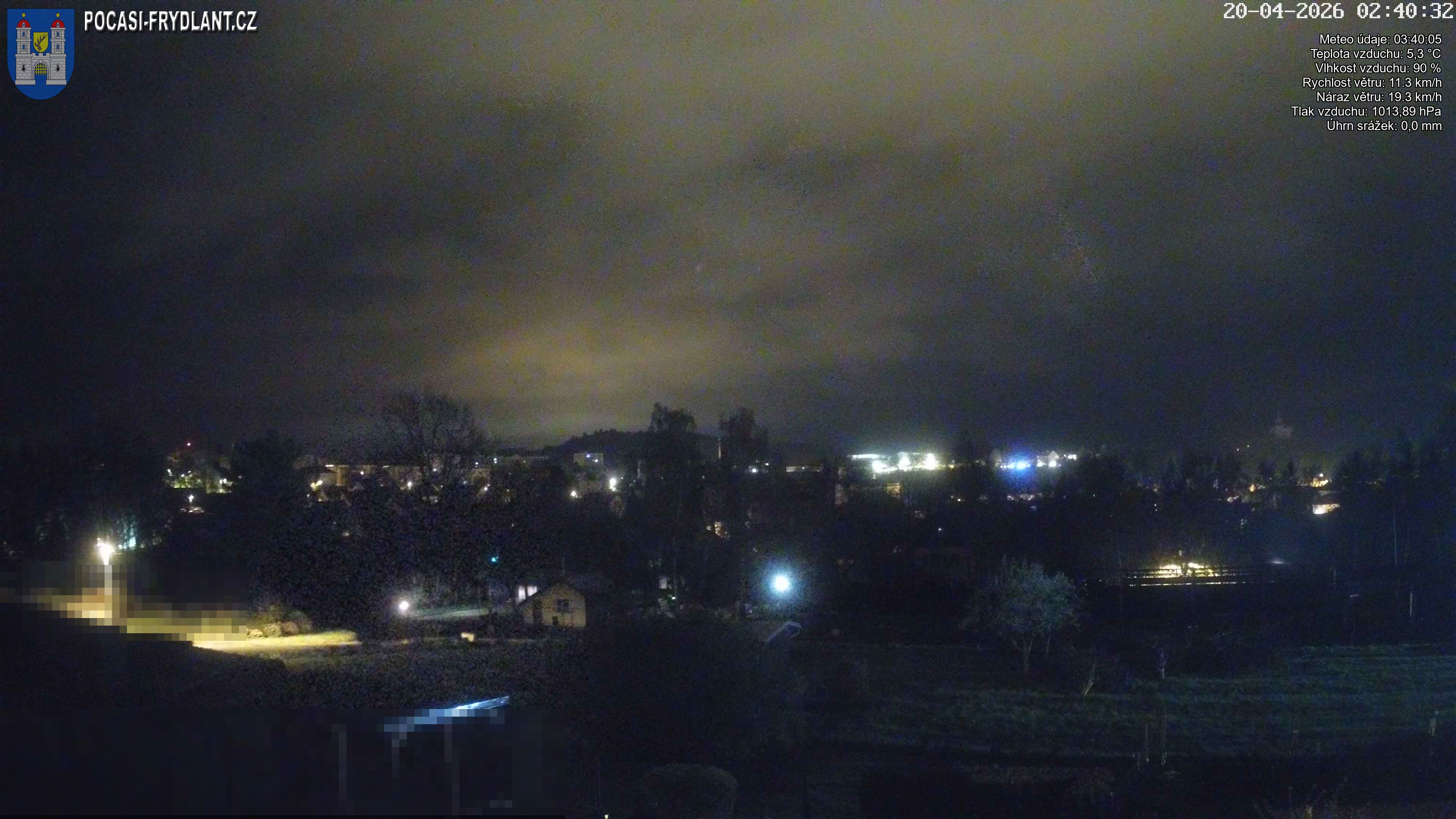 Náhled z kamery Frýdlant JV