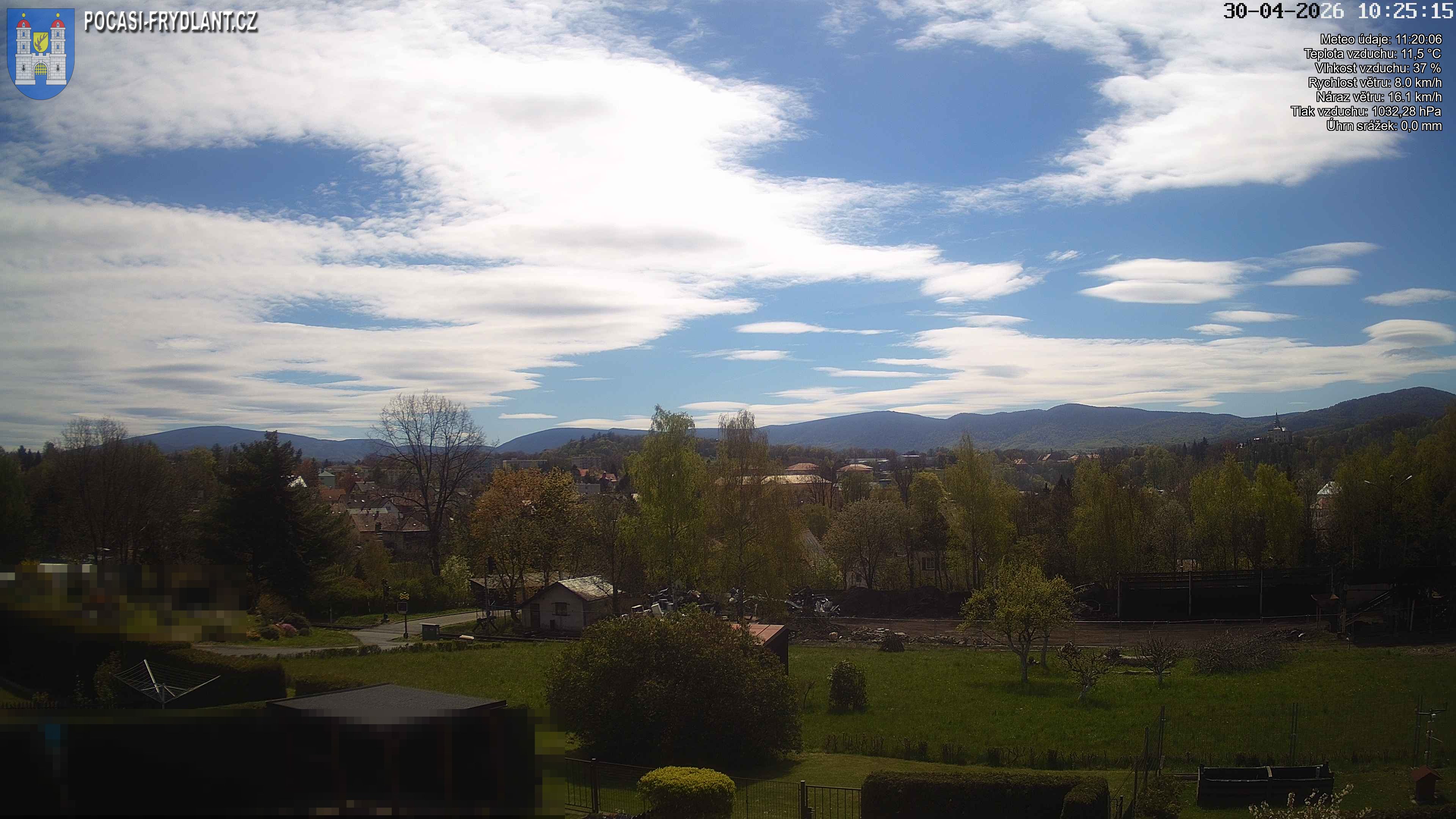 Náhled z kamery Frýdlant JV