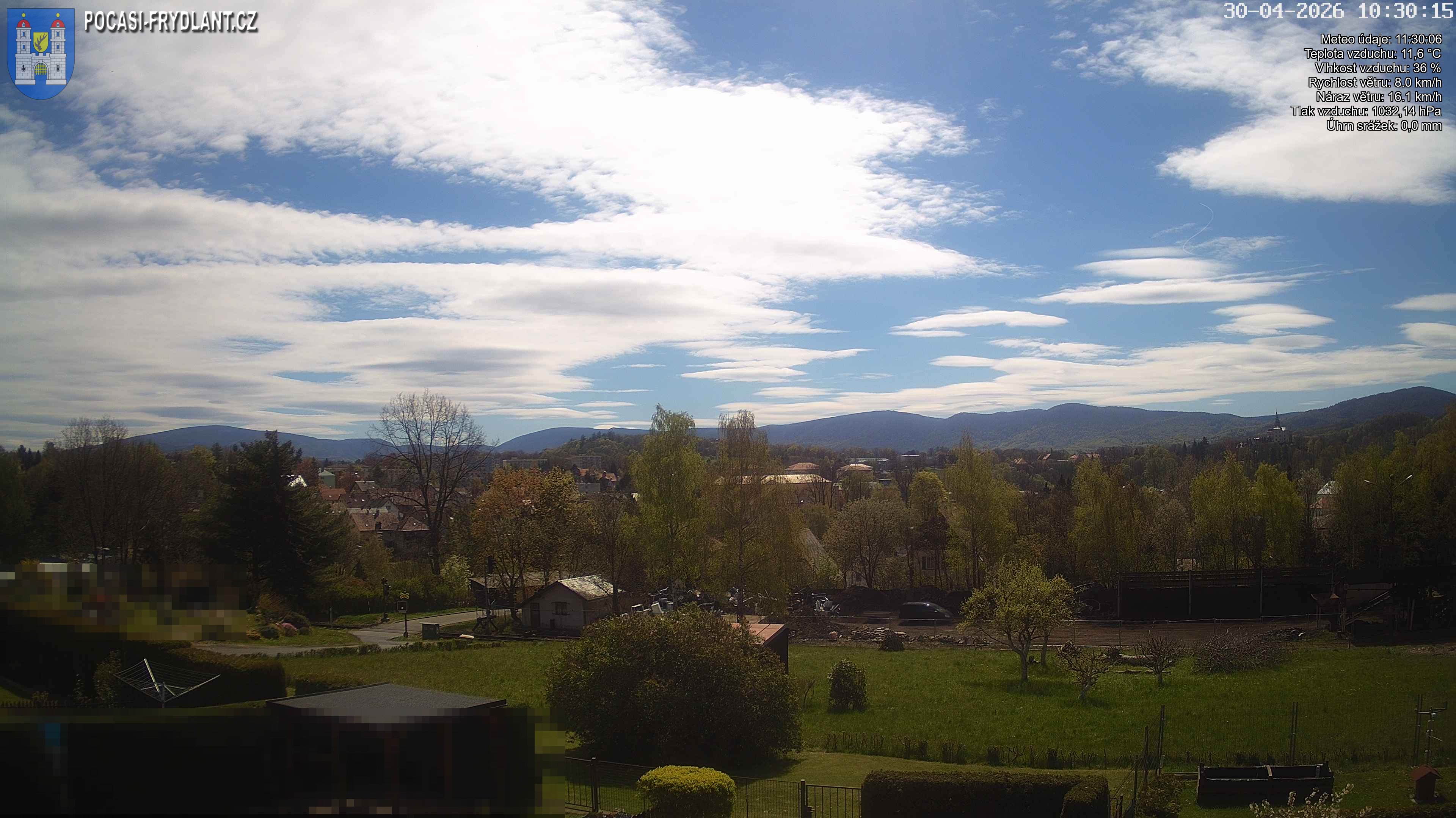 Náhled z kamery Frýdlant JV