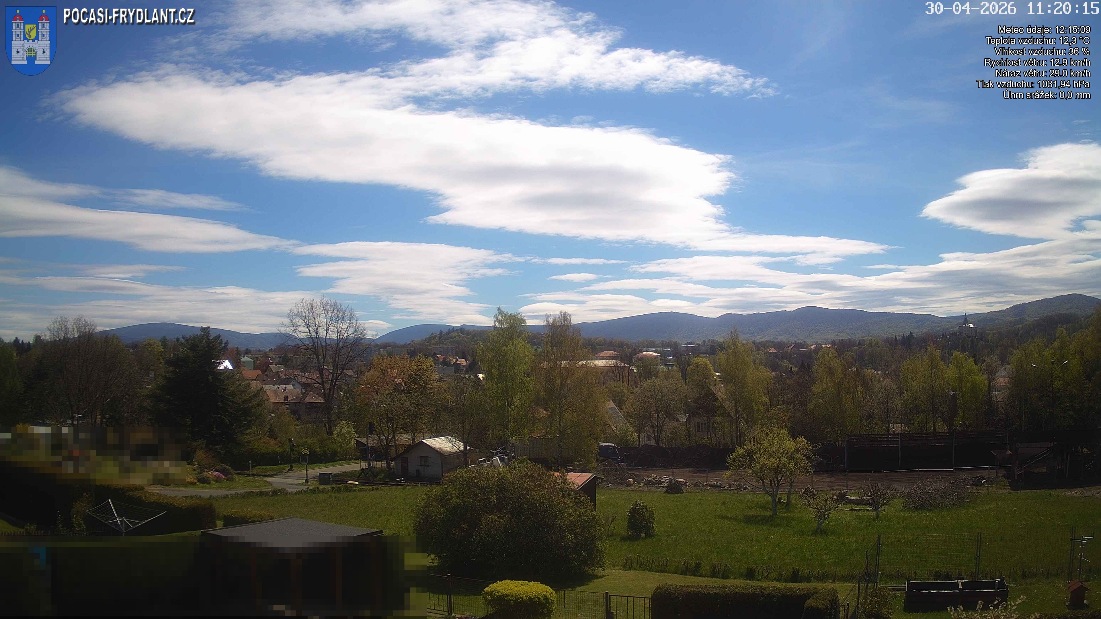 Náhled z kamery Frýdlant JV