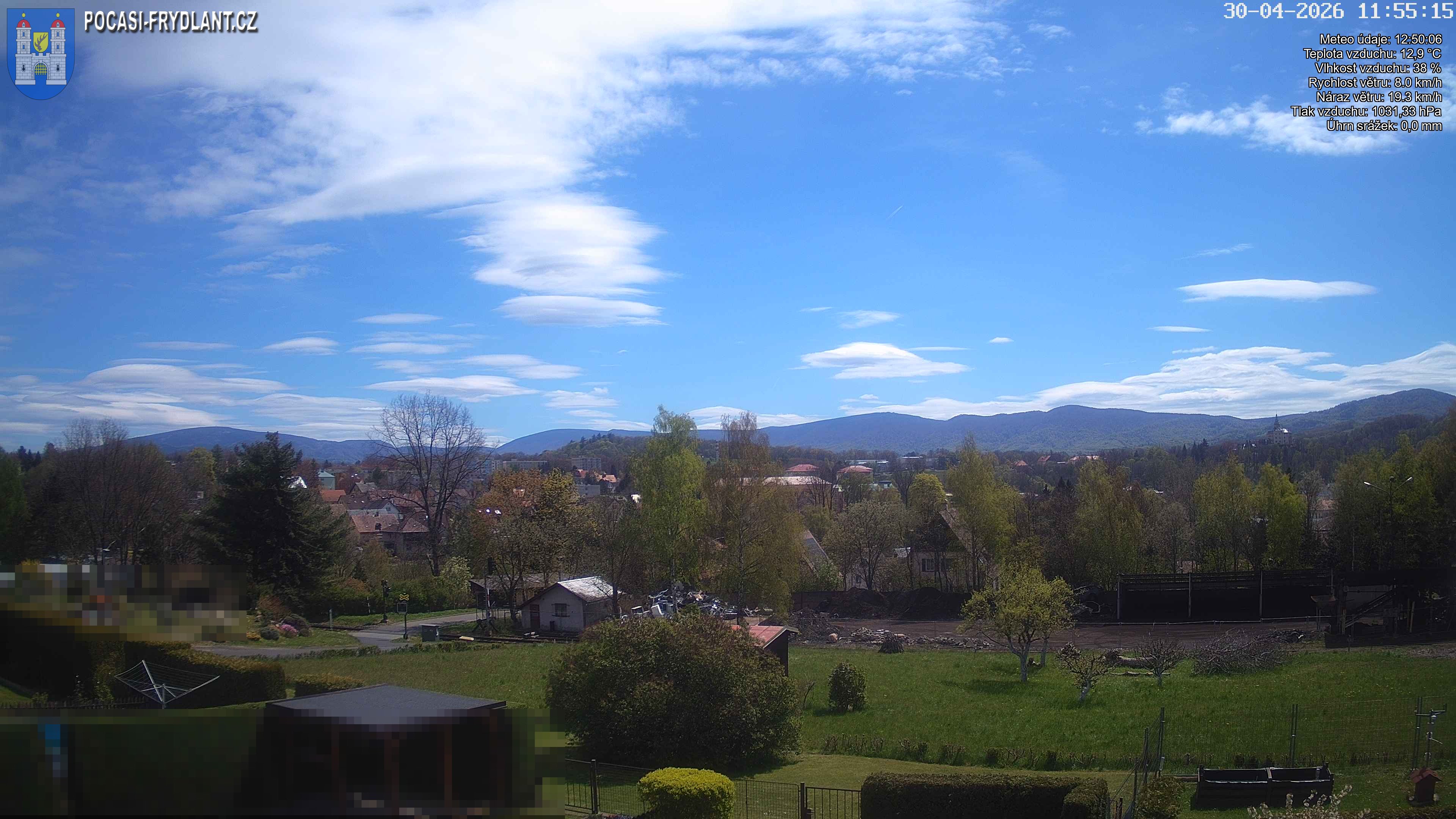 Náhled z kamery Frýdlant JV
