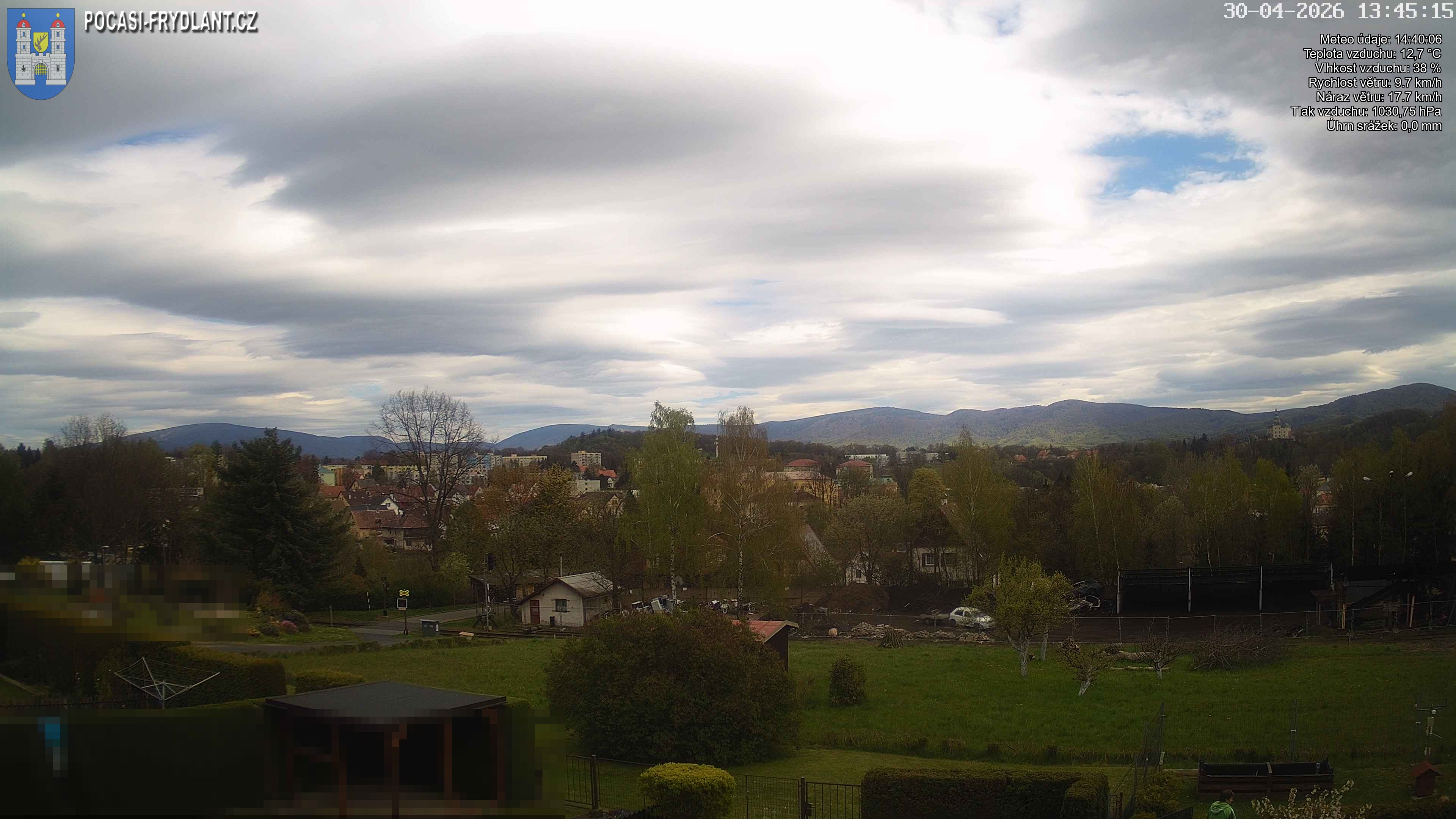 Náhled z kamery Frýdlant JV