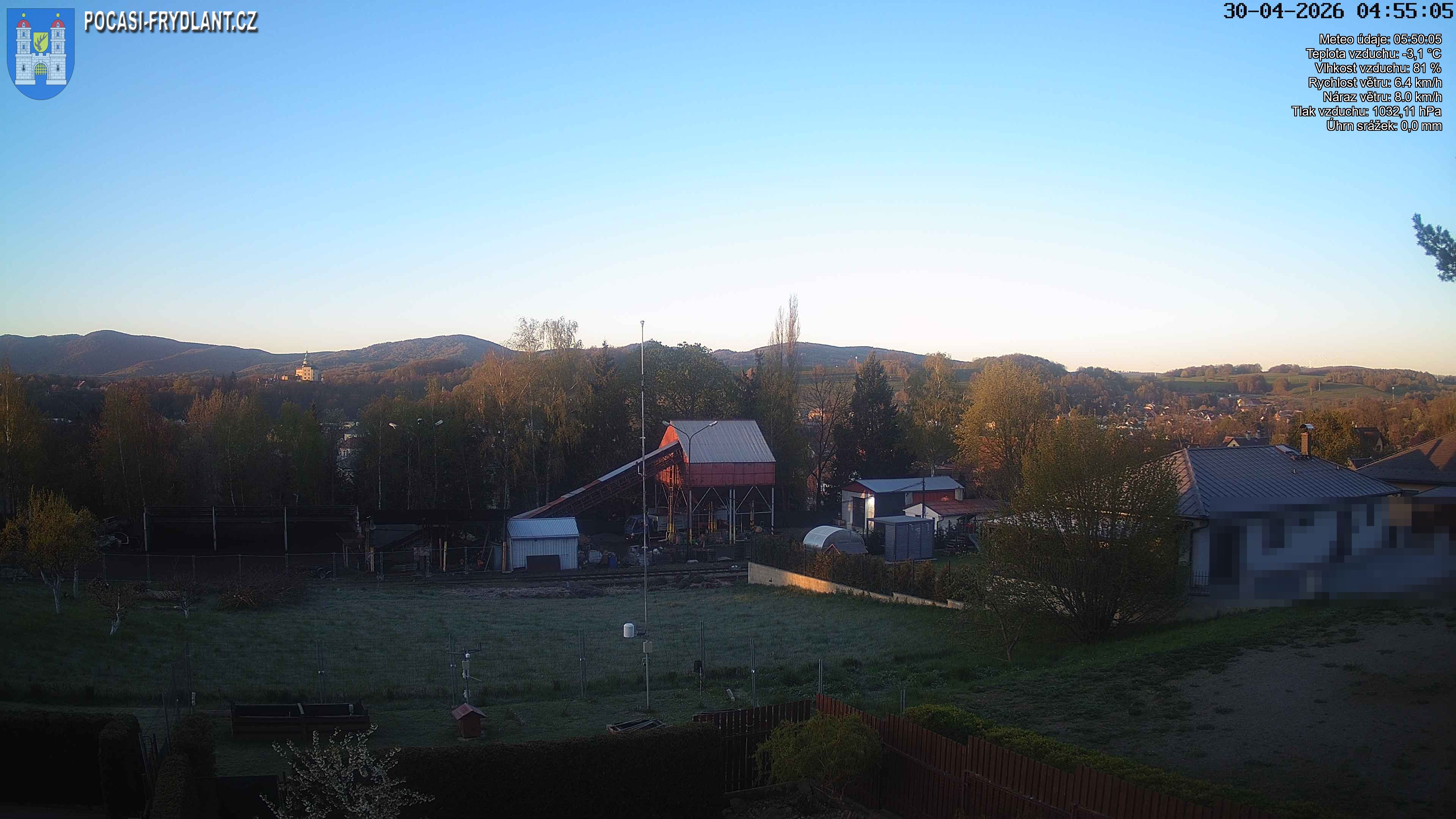Náhled z kamery Frýdlant JZ