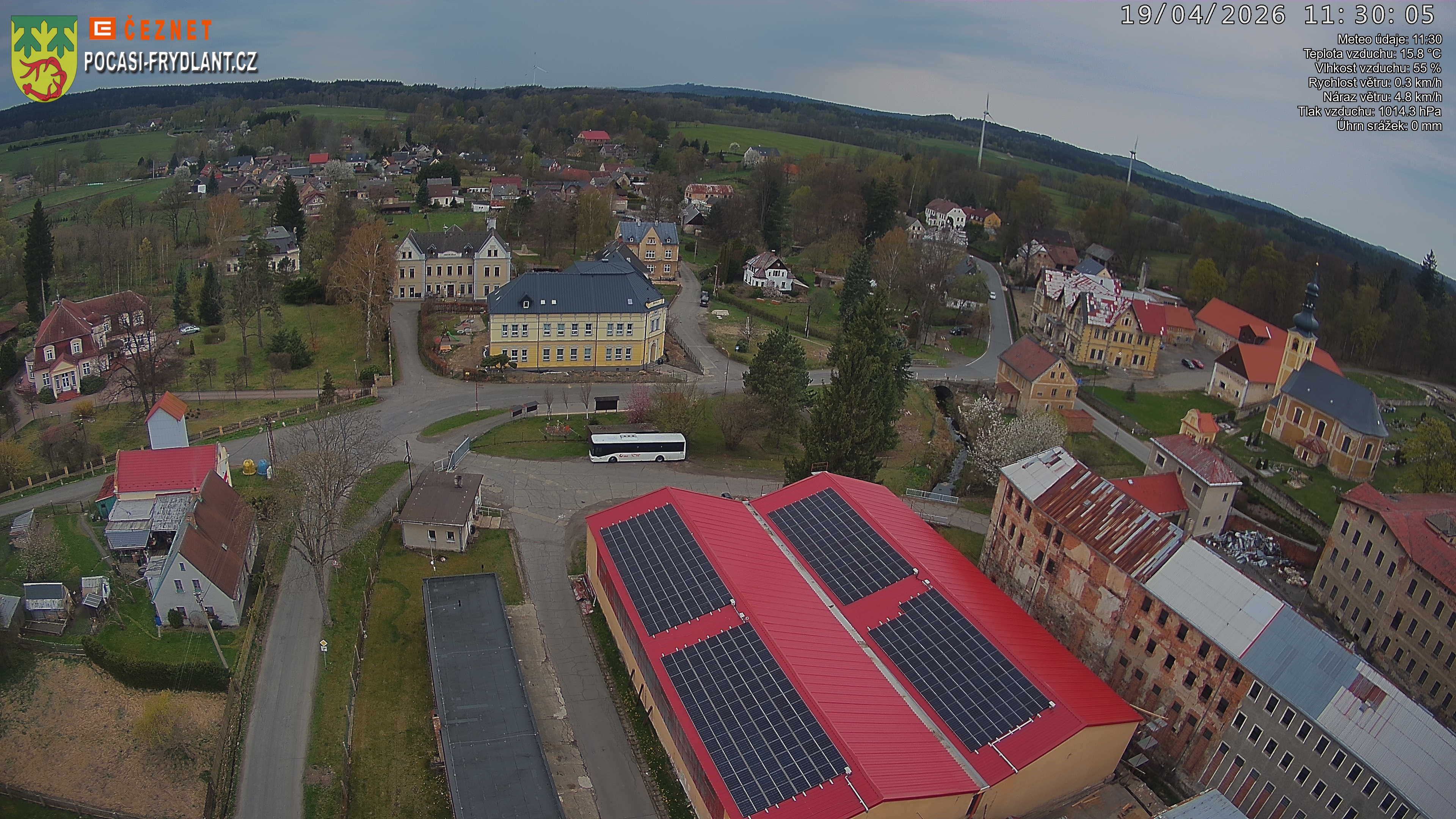 Náhled z kamery Jindřichovice p. S.