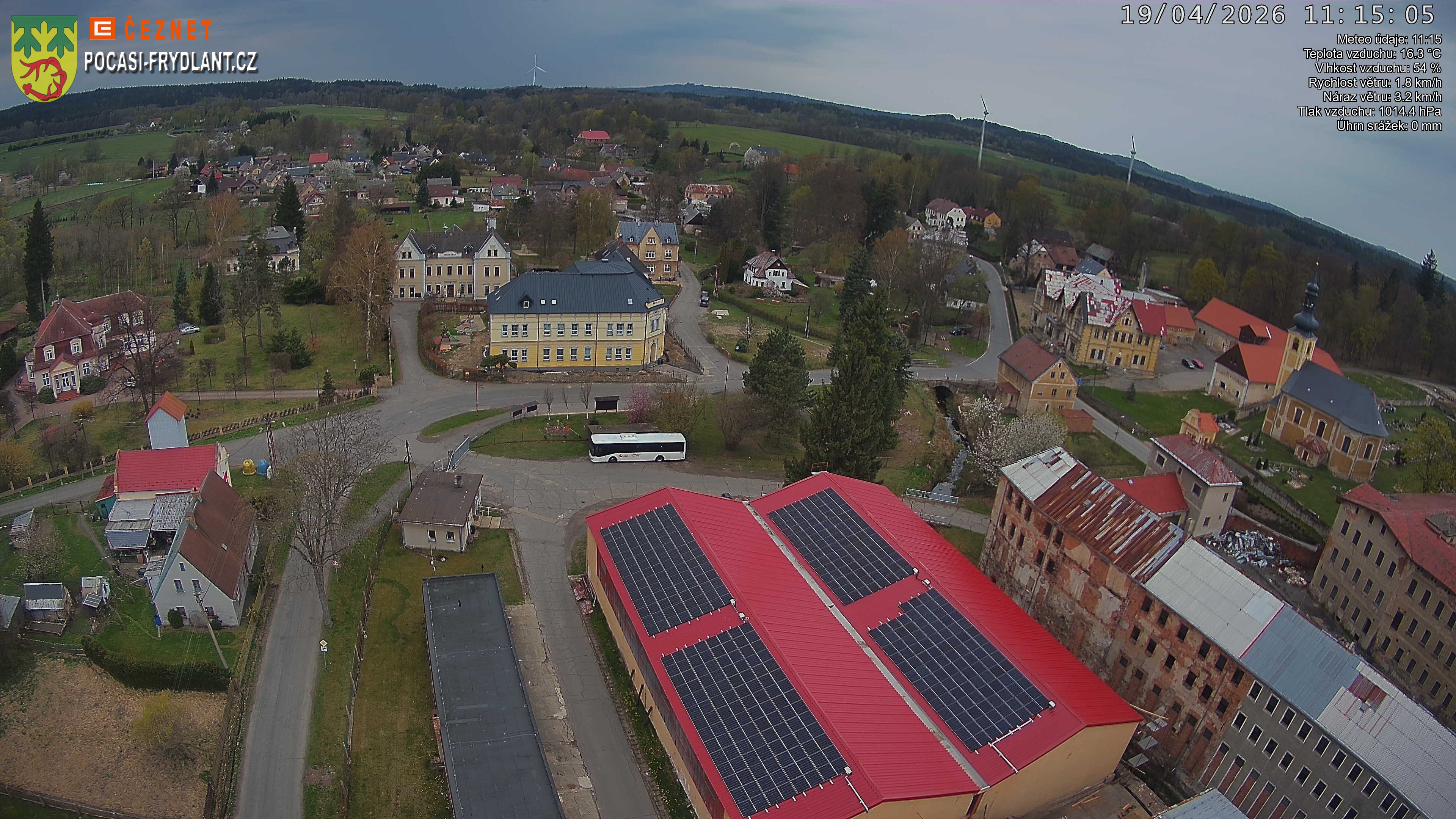 Náhled z kamery Jindřichovice p. S.