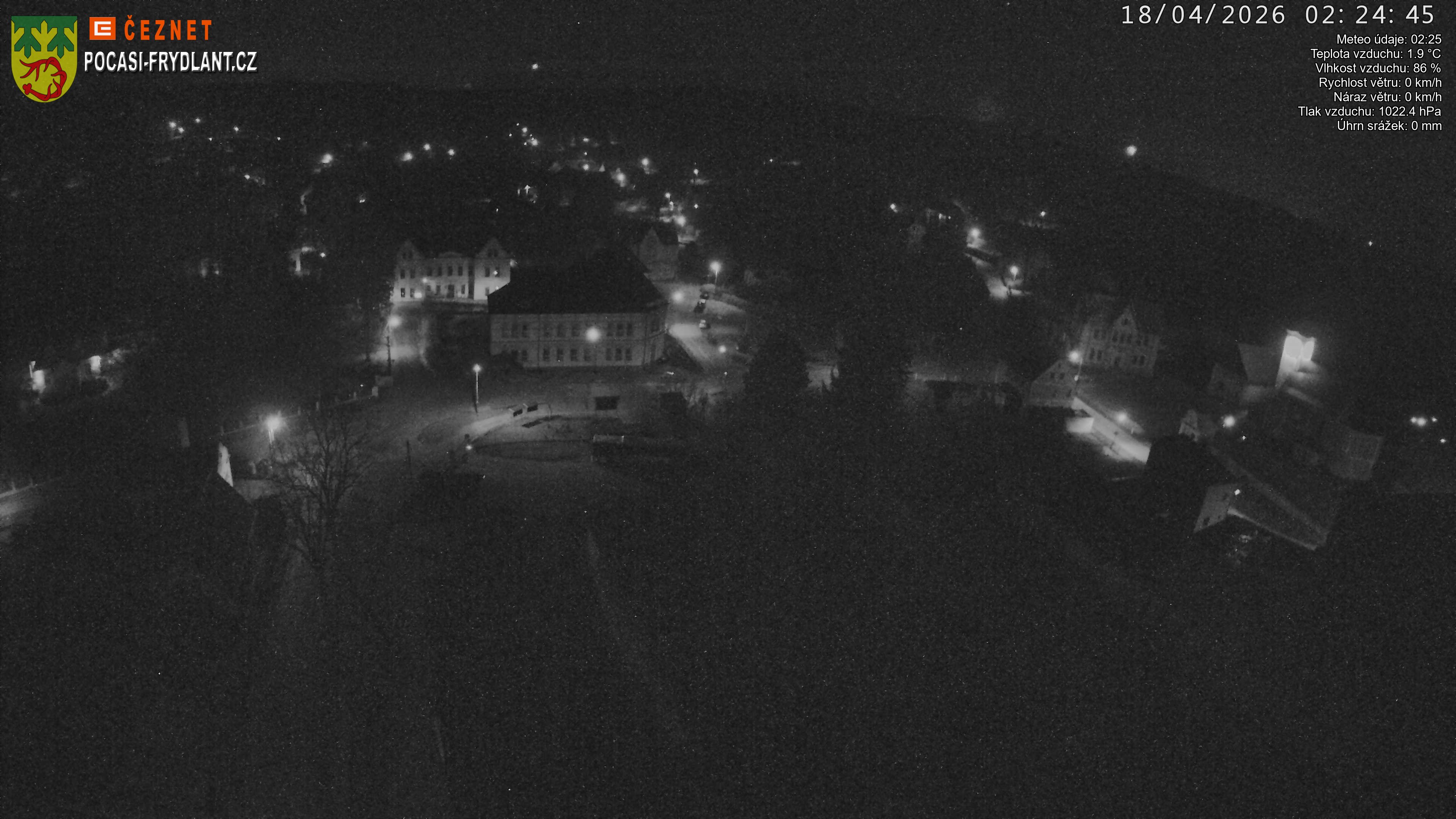 Náhled z kamery Jindřichovice p. S.