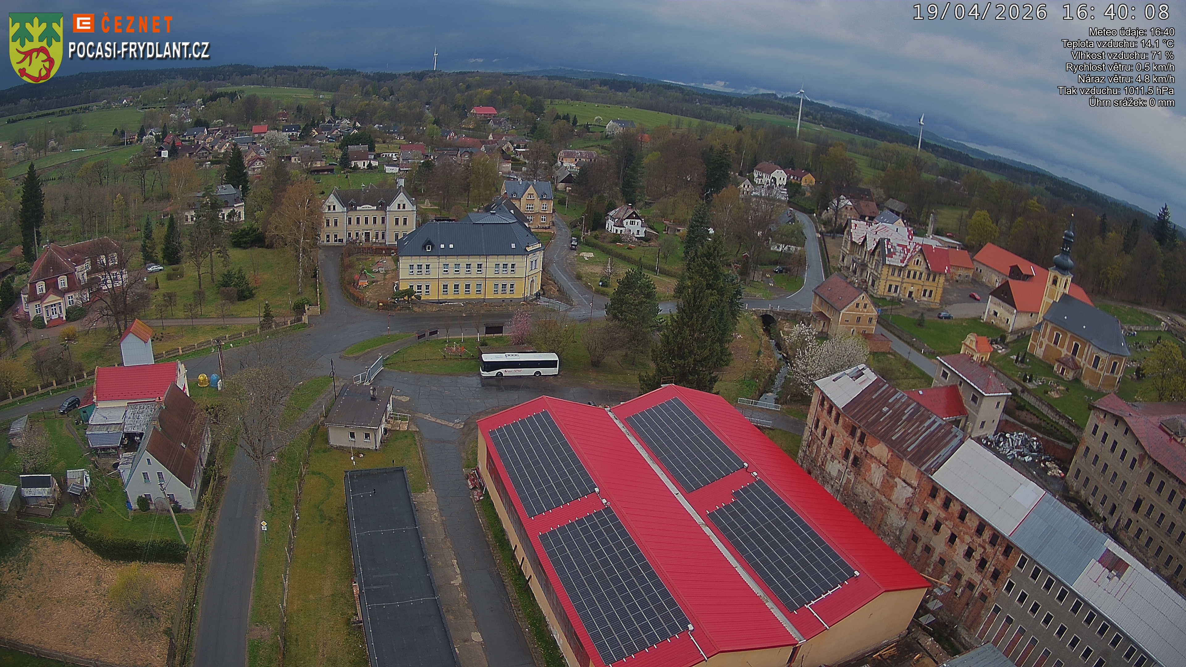 Náhled z kamery Jindřichovice p. S.