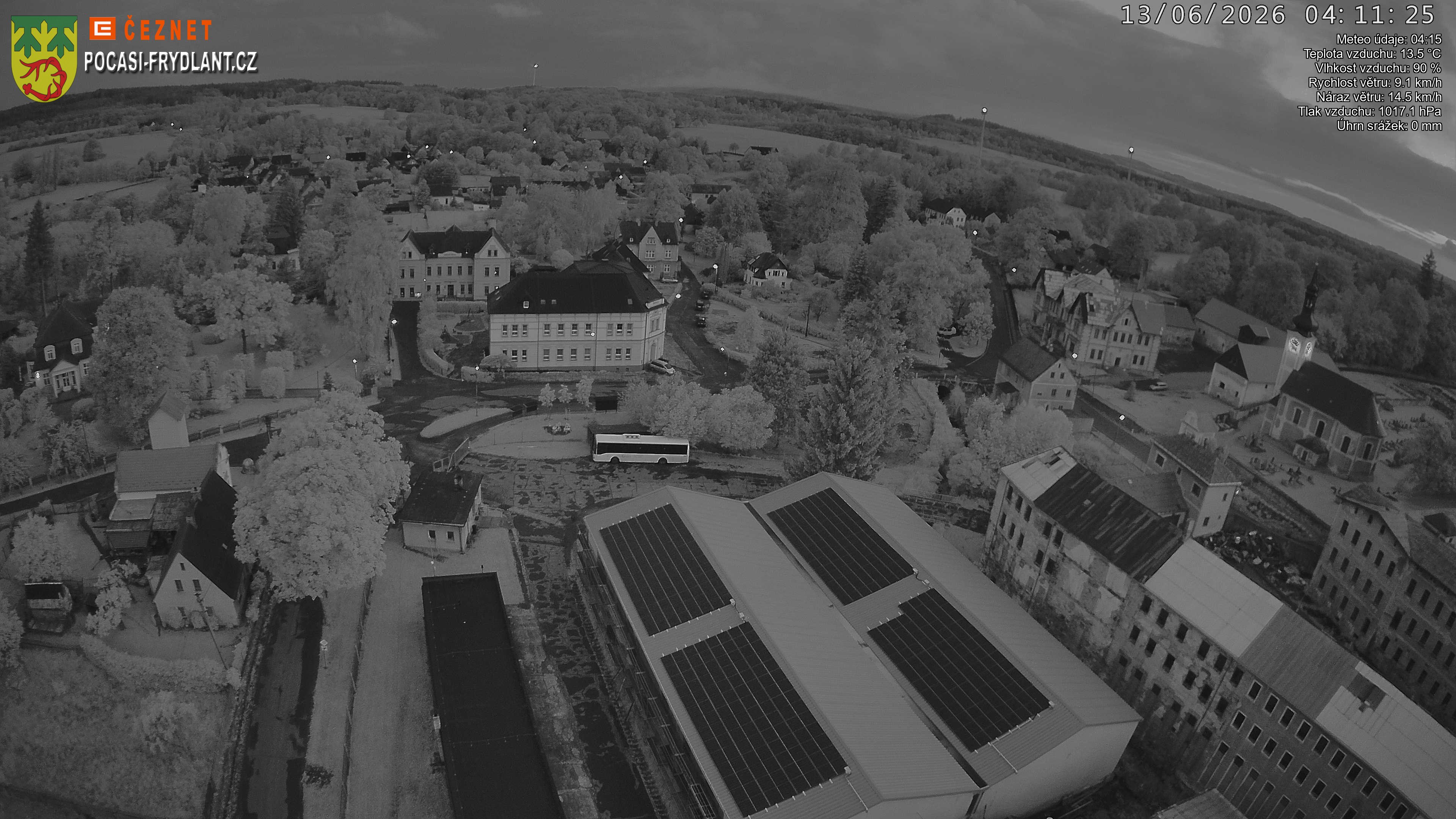 Náhled z kamery Jindřichovice p. S.