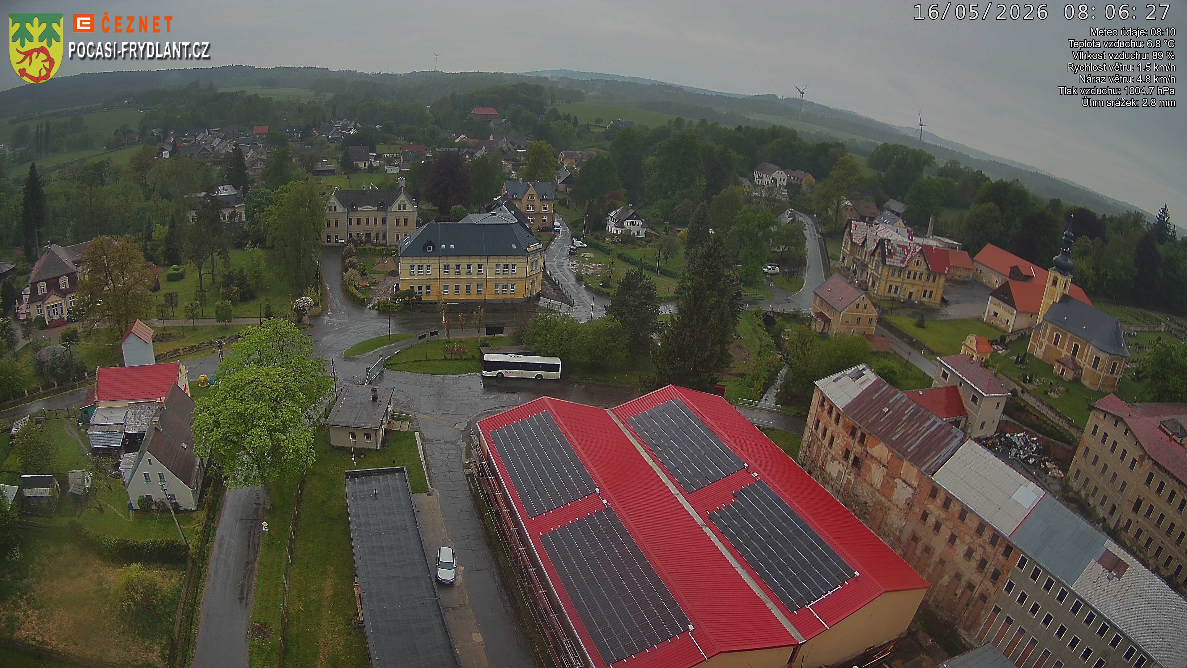 Náhled z kamery Jindřichovice p. S.