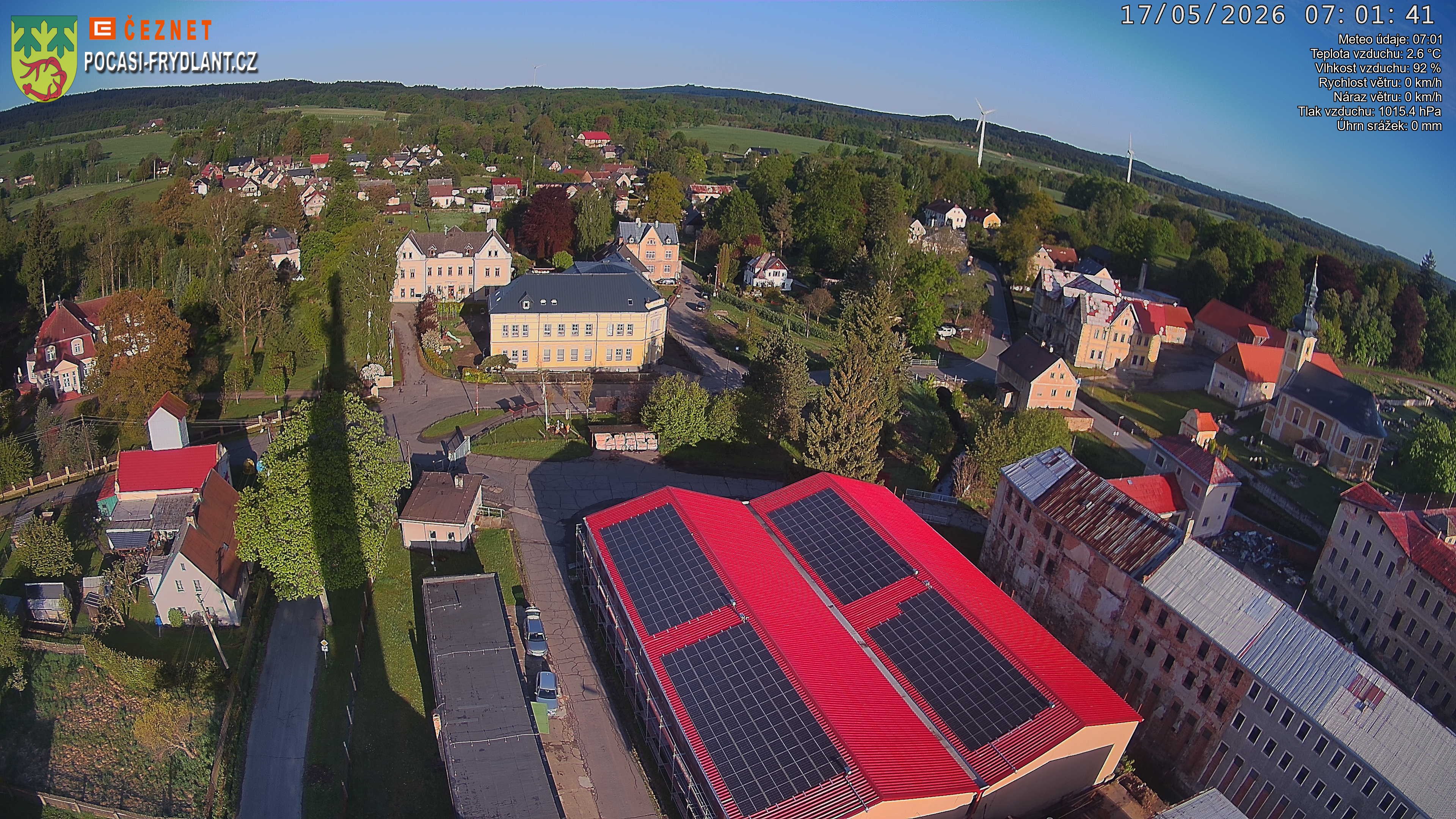 Náhled z kamery Jindřichovice p. S.