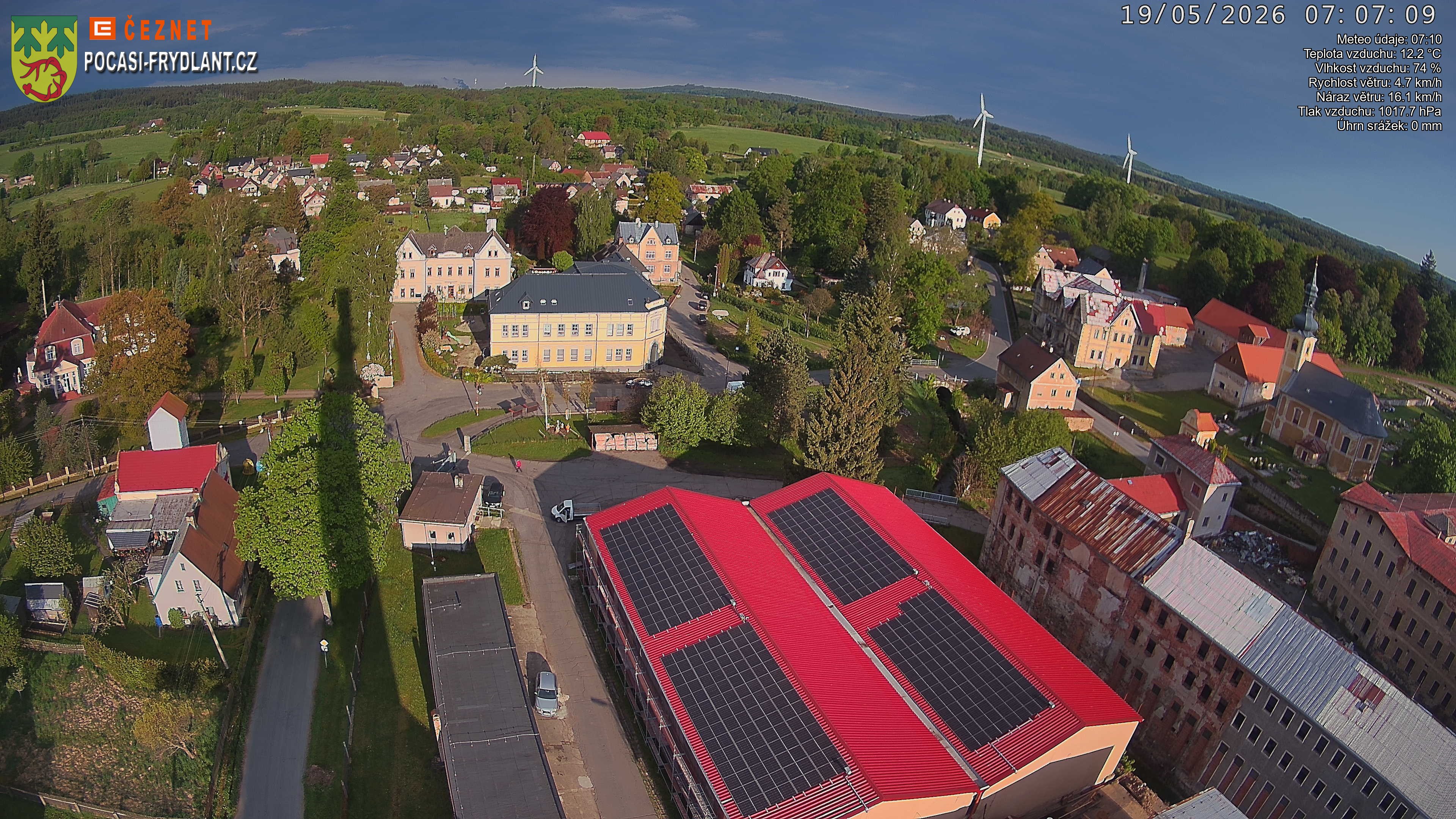 Náhled z kamery Jindřichovice p. S.