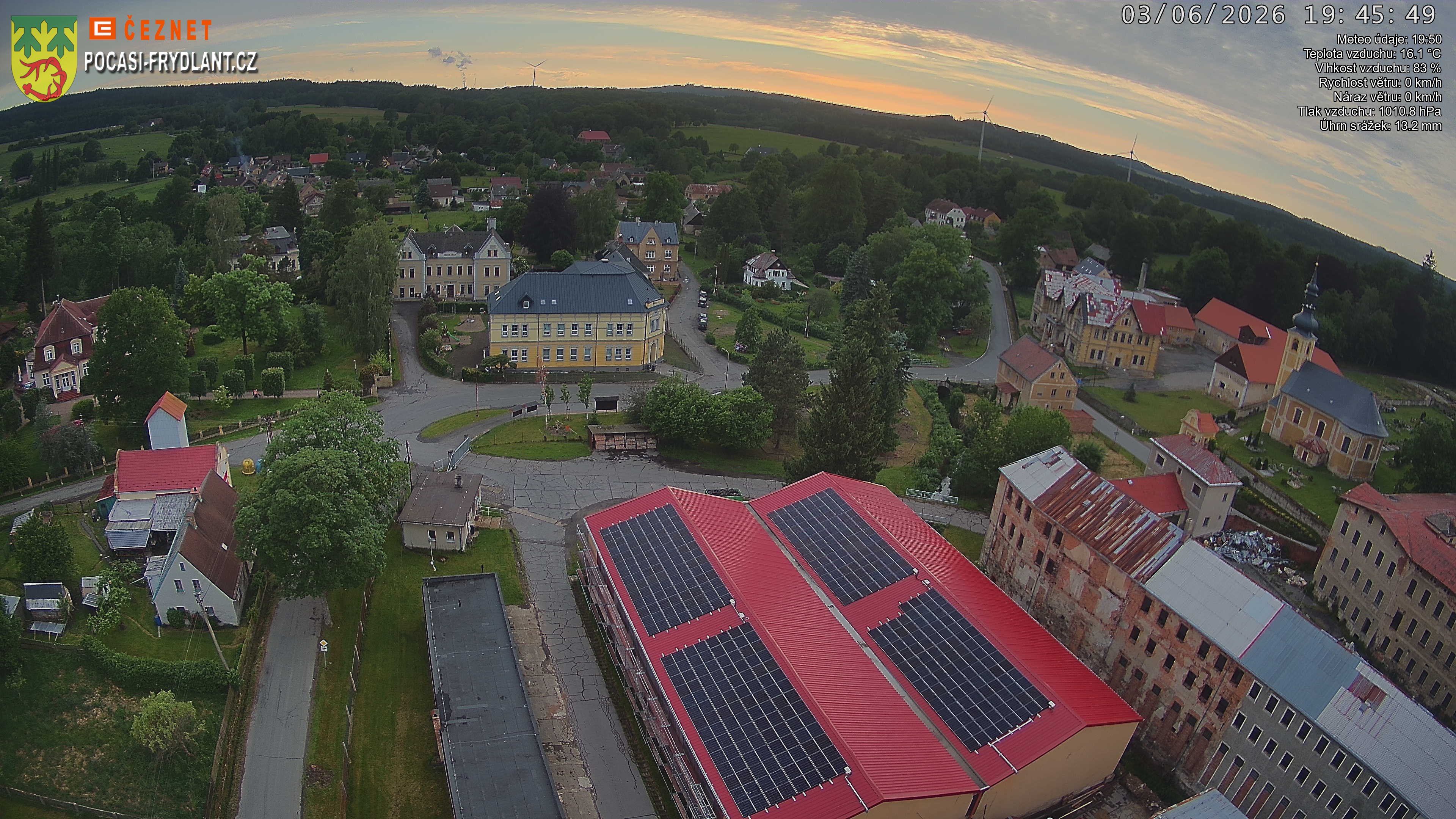 Náhled z kamery Jindřichovice p. S.