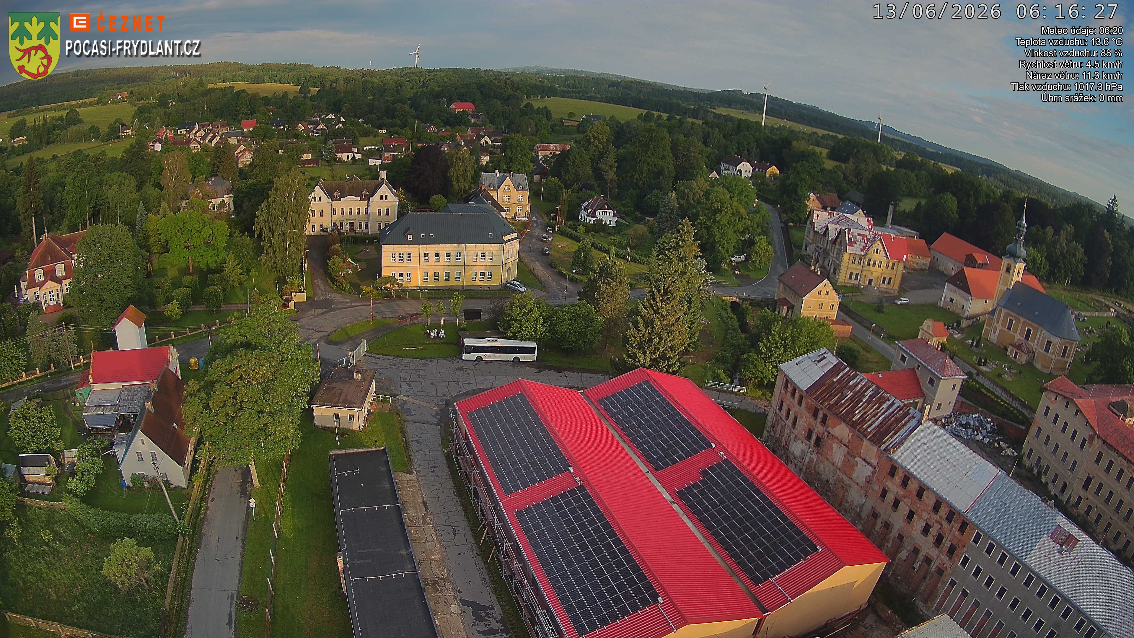 Náhled z kamery Jindřichovice p. S.