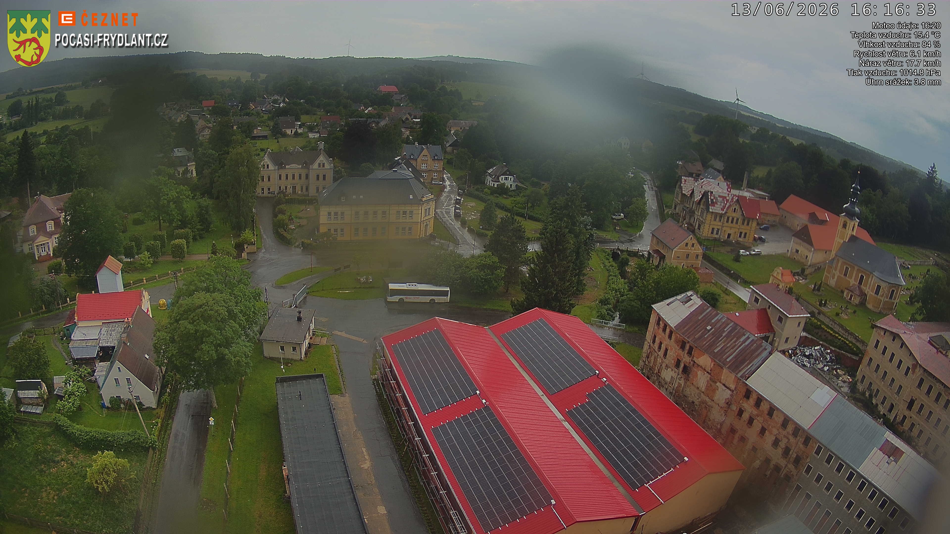 Náhled z kamery Jindřichovice p. S.