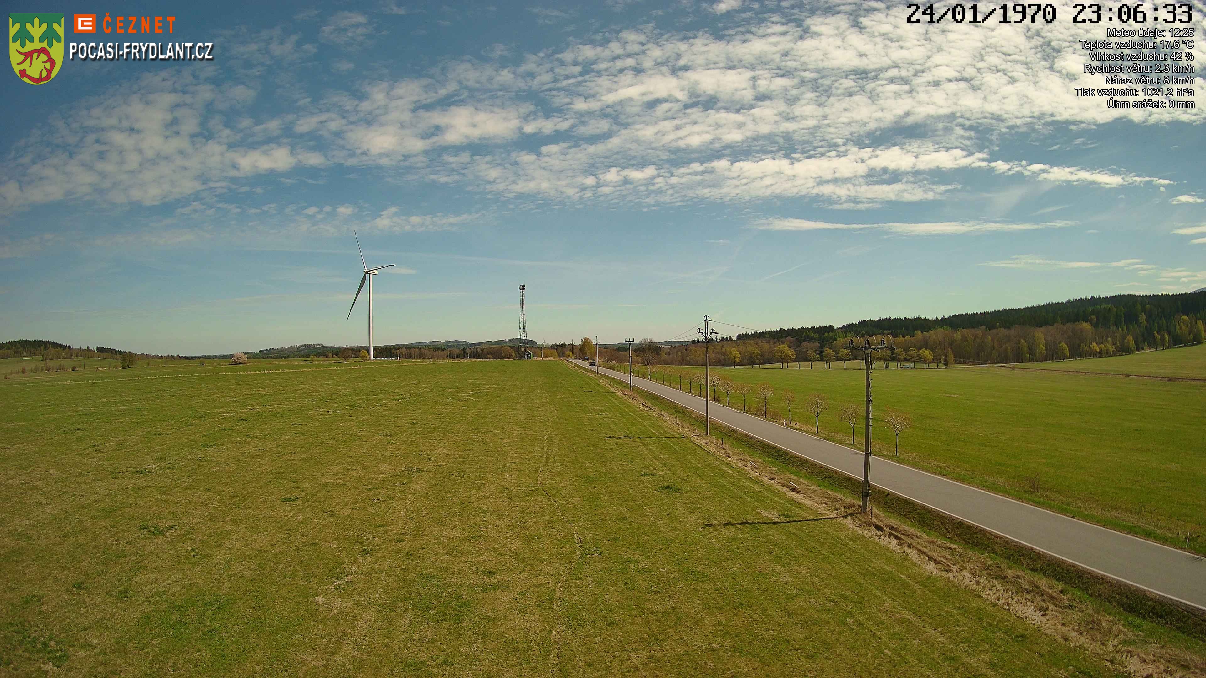 Náhled z kamery Jindřichovice p. S. (Pohled 2)