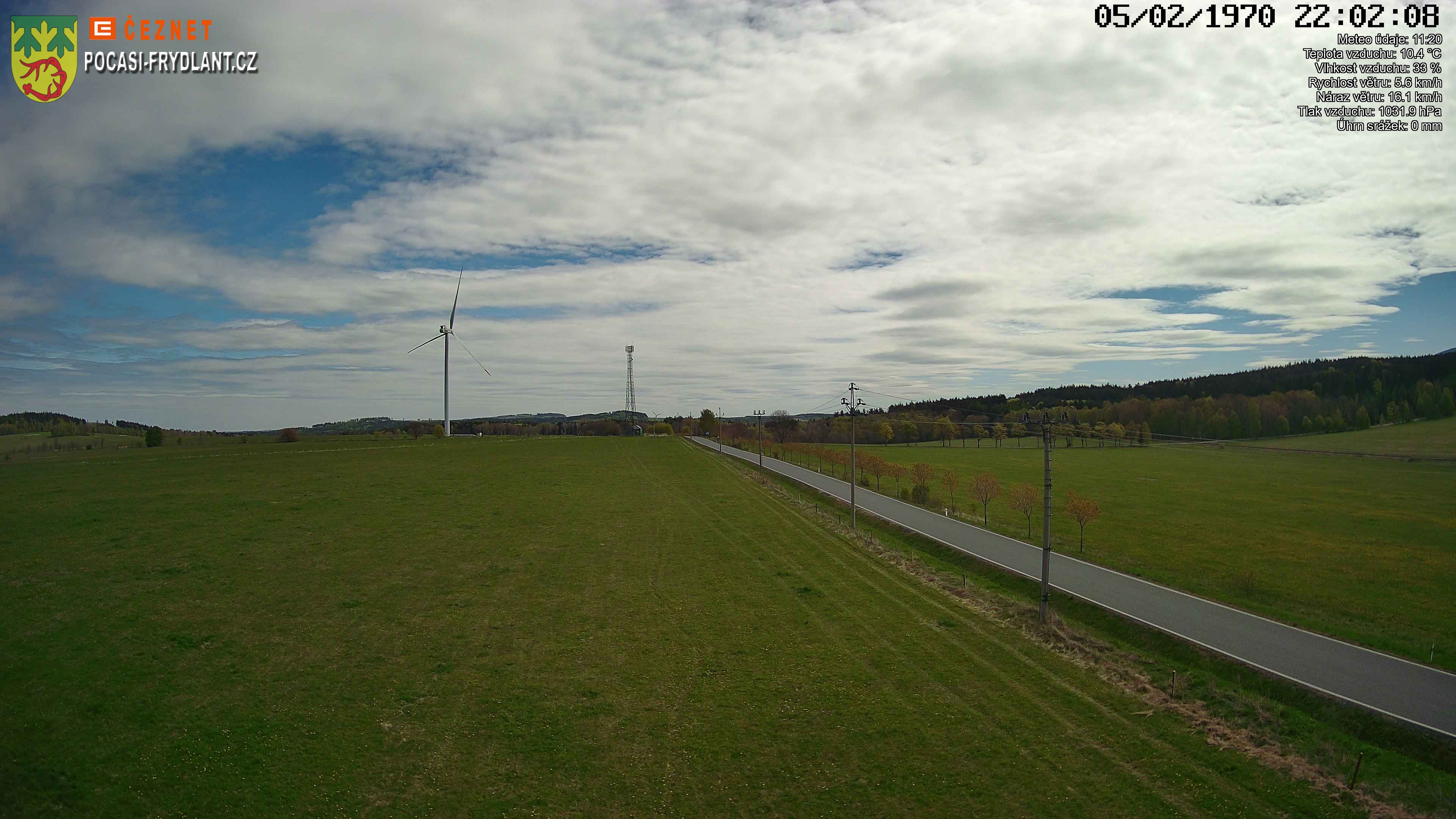 Náhled z kamery Jindřichovice p. S. (Pohled 2)