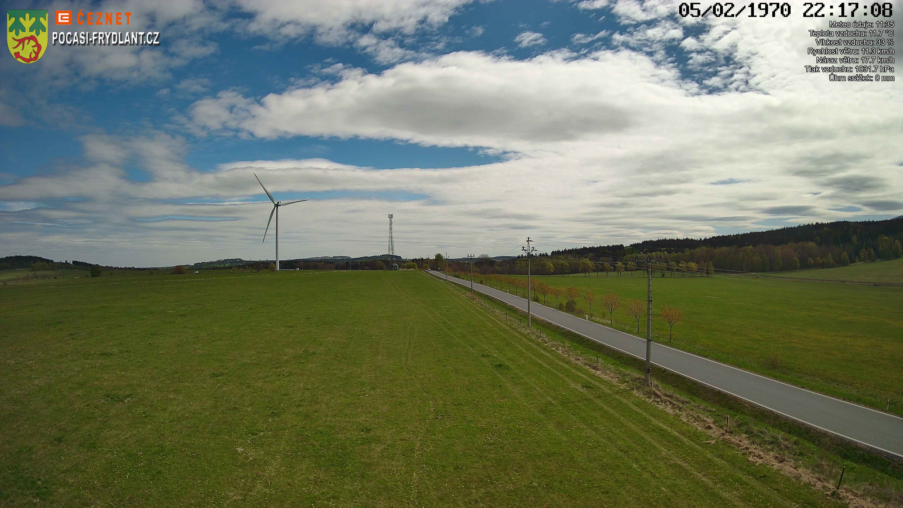 Náhled z kamery Jindřichovice p. S. (Pohled 2)