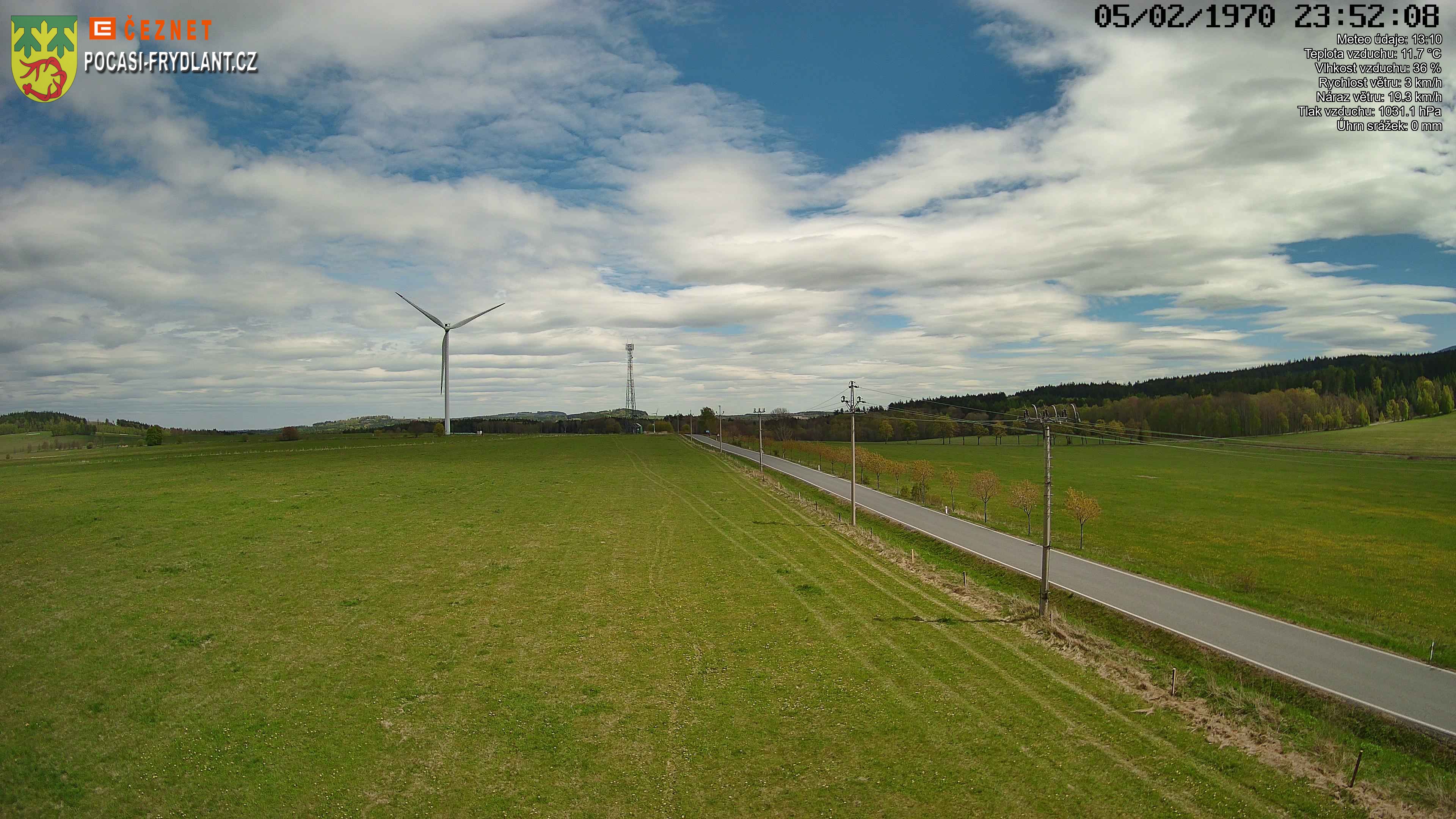 Náhled z kamery Jindřichovice p. S. (Pohled 2)