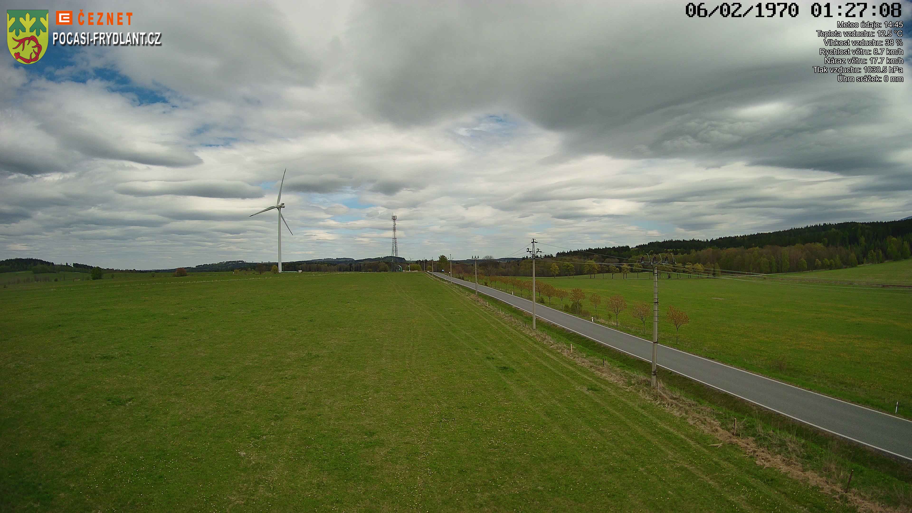 Náhled z kamery Jindřichovice p. S. (Pohled 2)