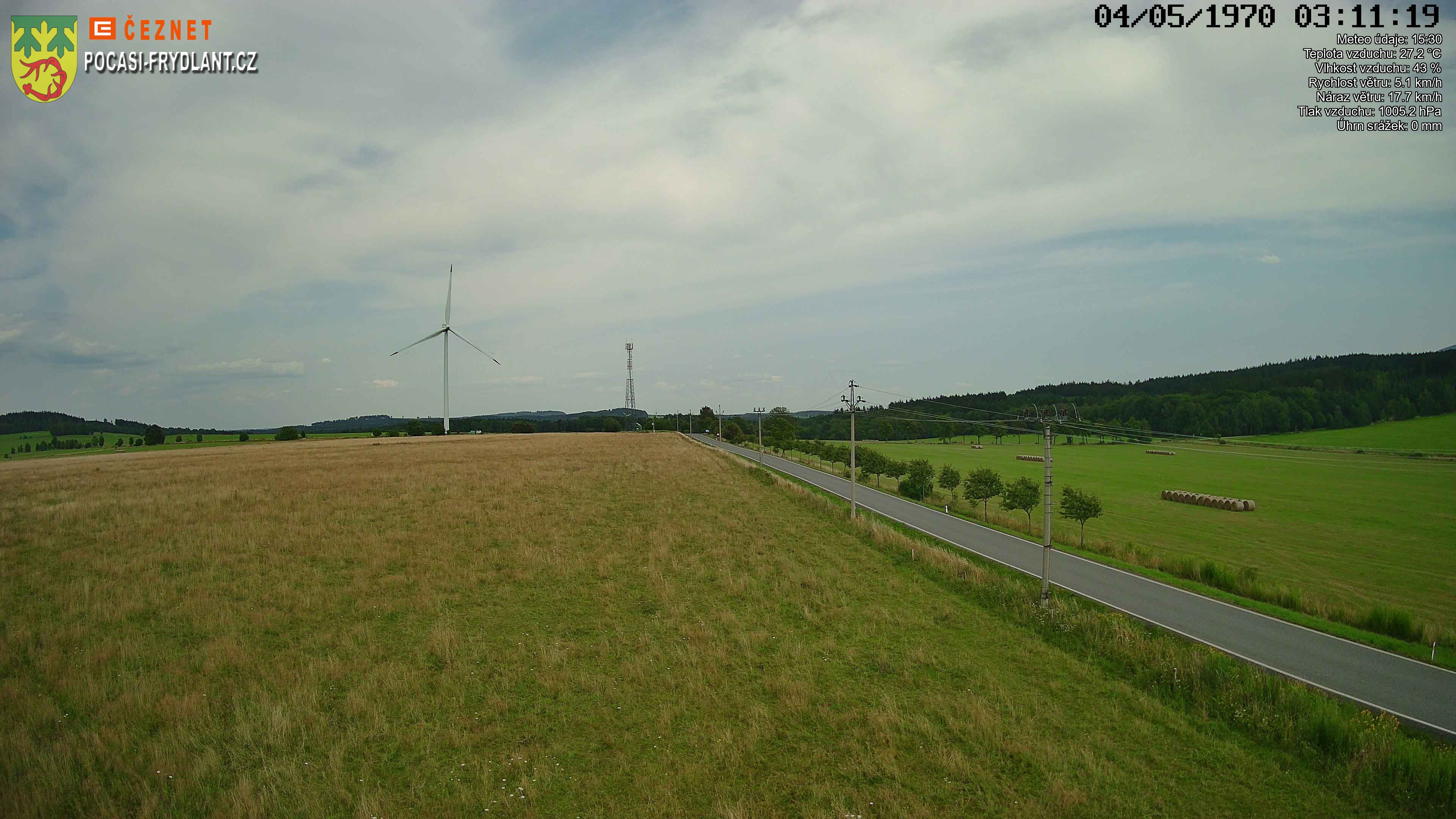 Náhled z kamery Jindřichovice p. S. (Pohled 2)