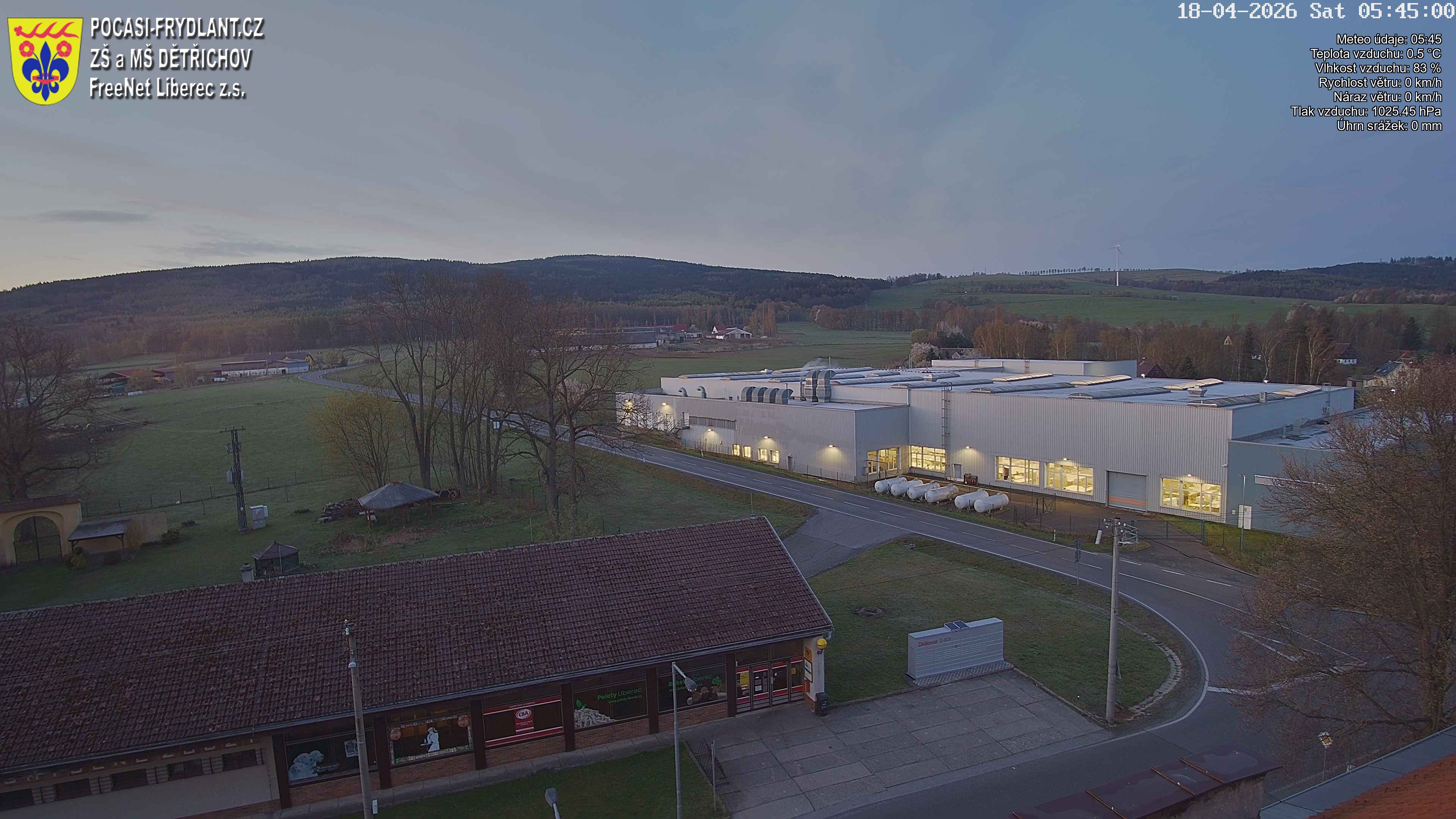 Náhled z kamery Dětřichov
