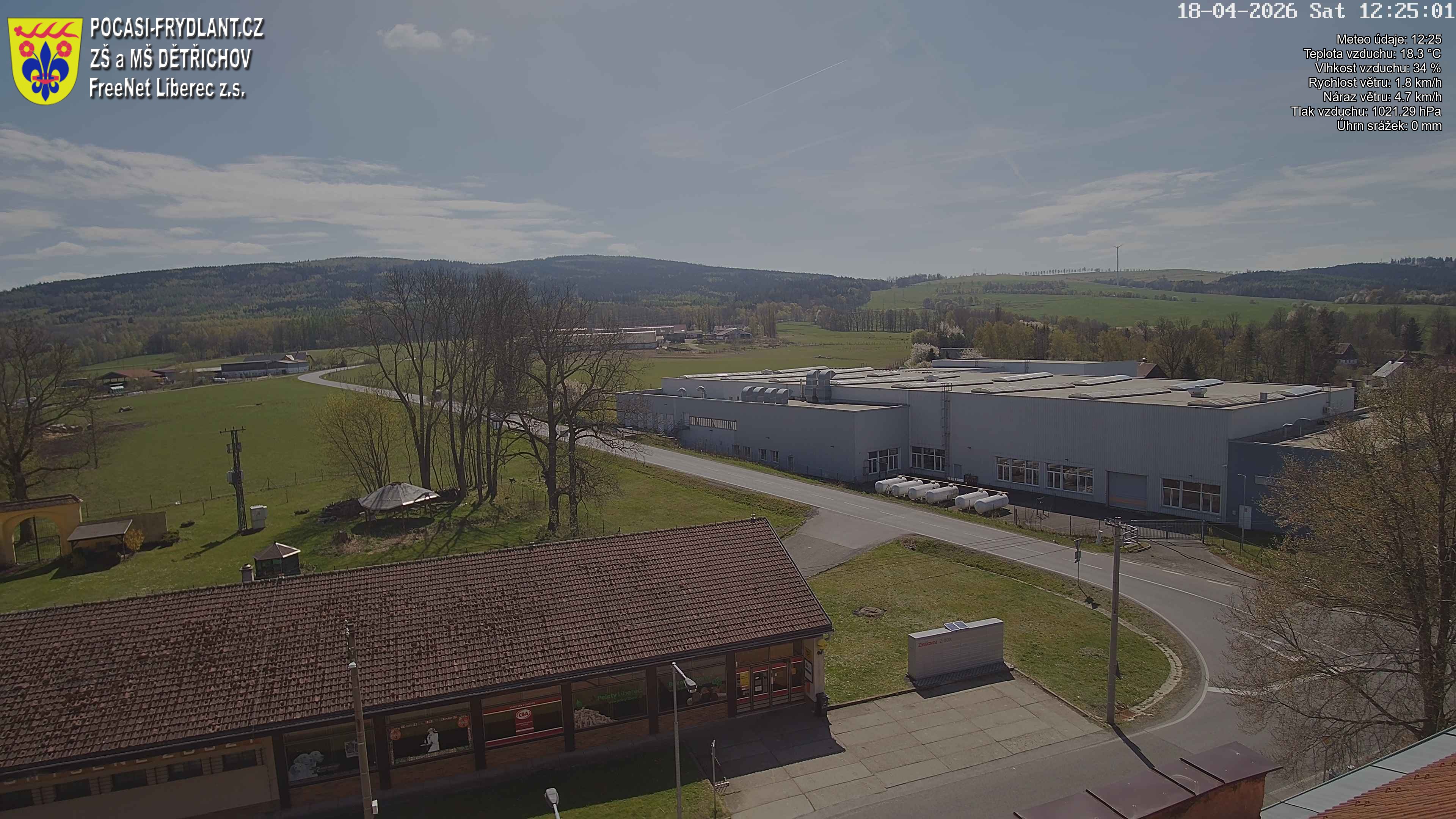 Náhled z kamery Dětřichov