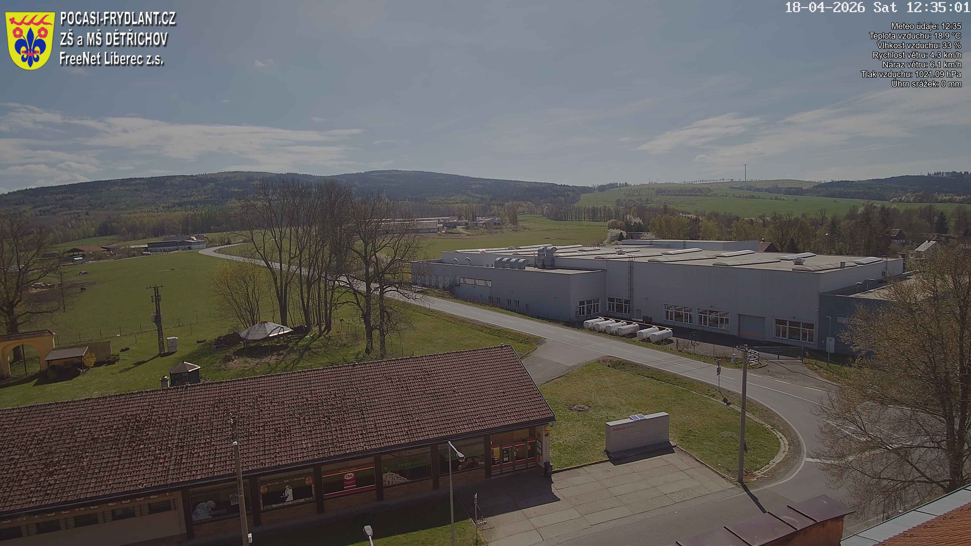 Náhled z kamery Dětřichov