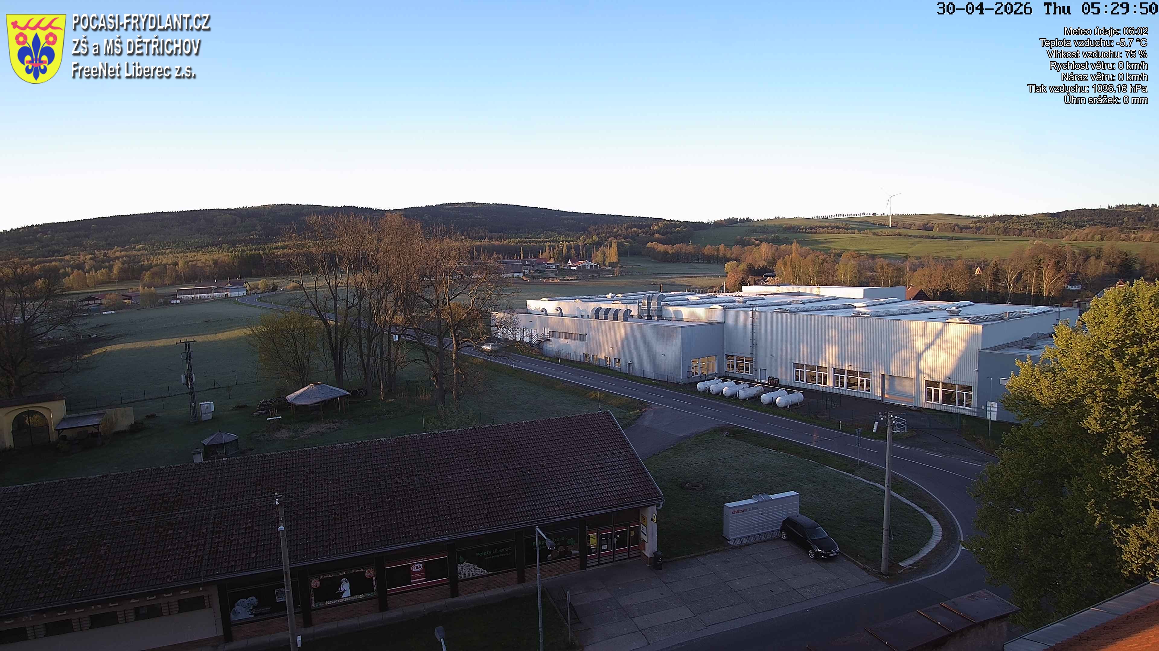 Náhled z kamery Dětřichov