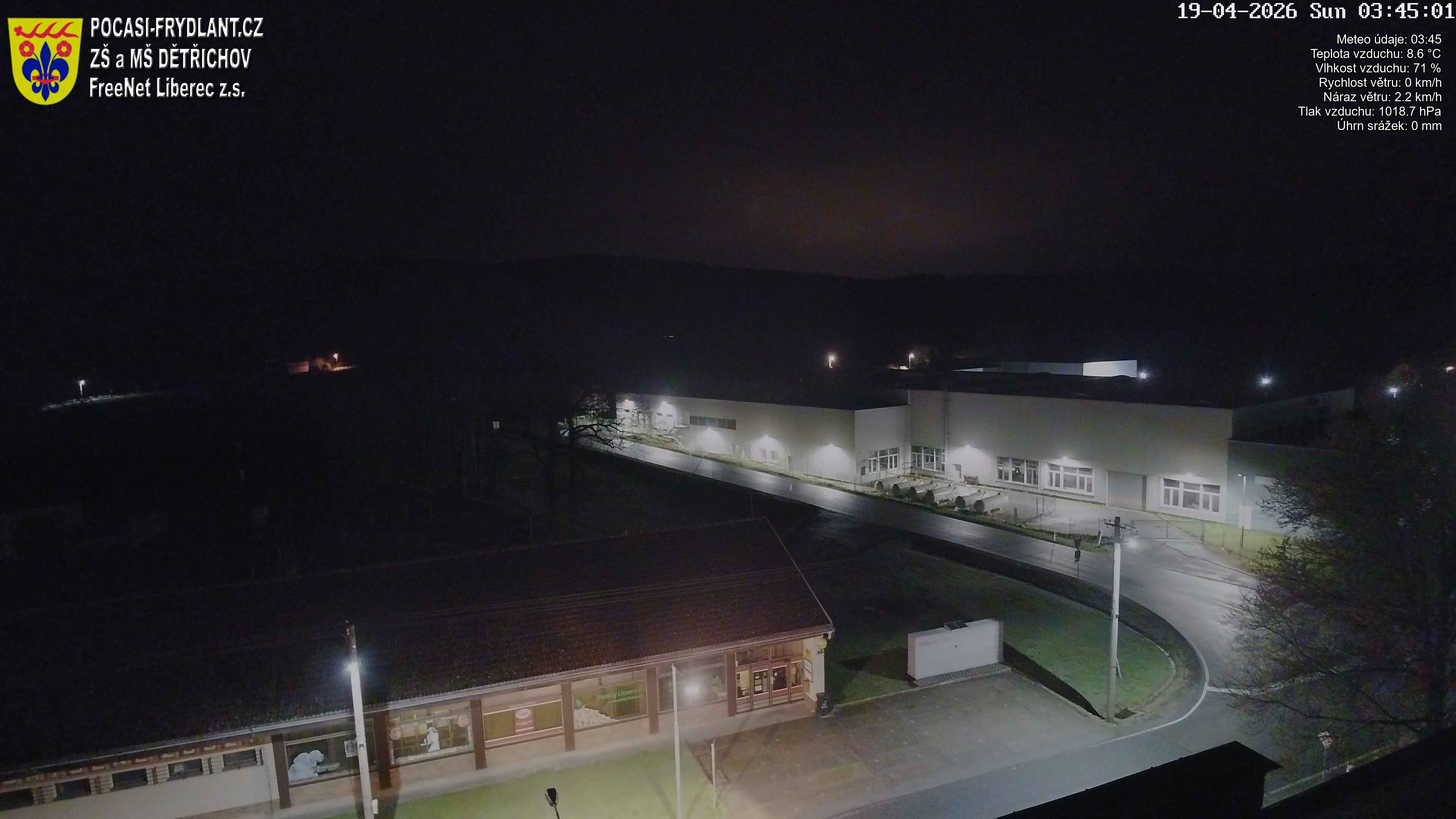 Náhled z kamery Dětřichov