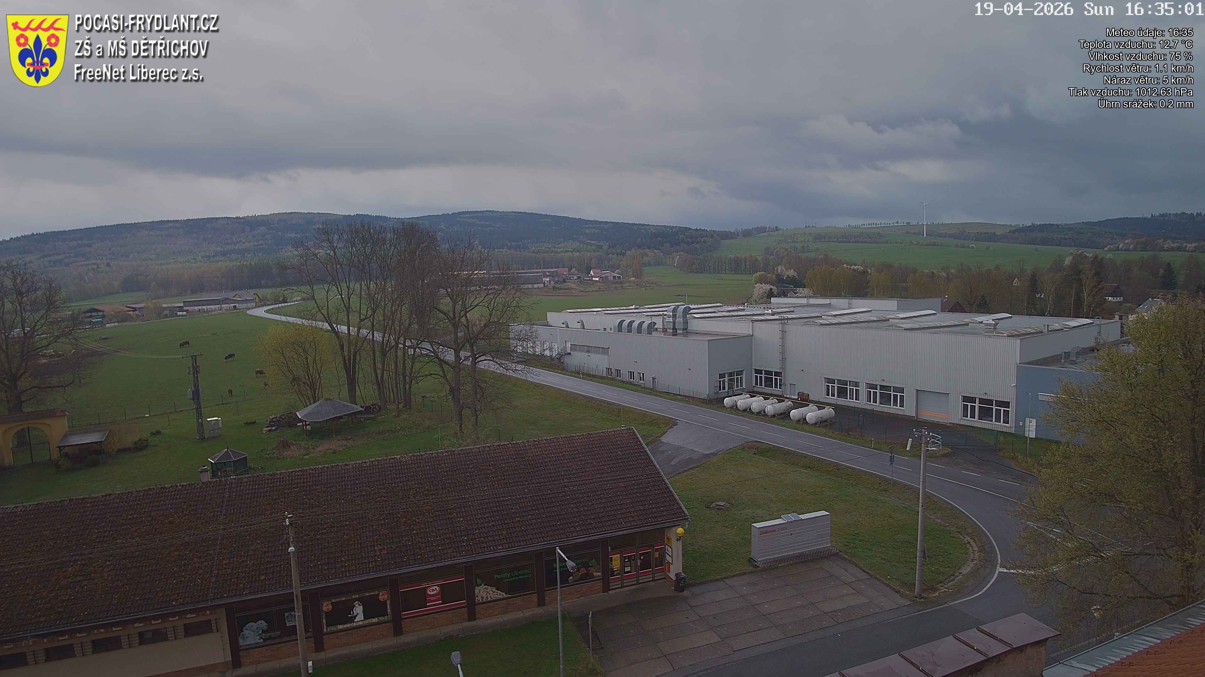 Náhled z kamery Dětřichov