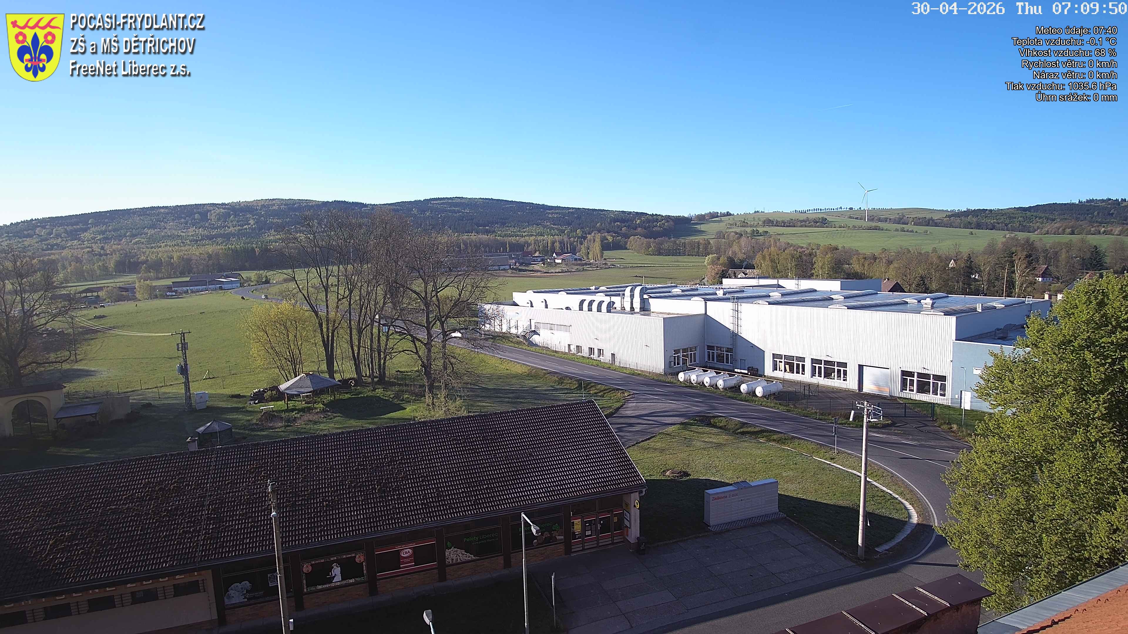 Náhled z kamery Dětřichov