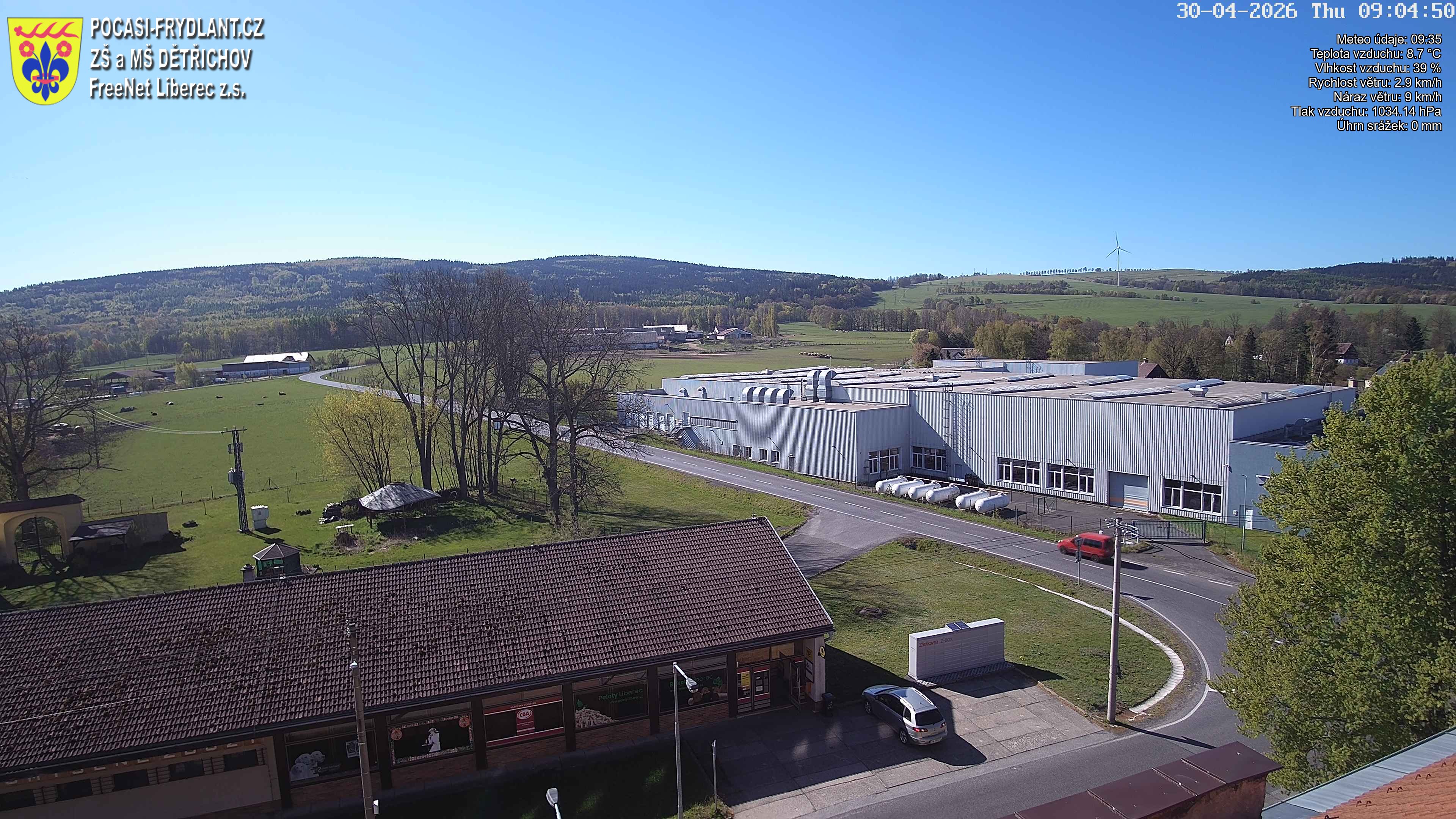 Náhled z kamery Dětřichov