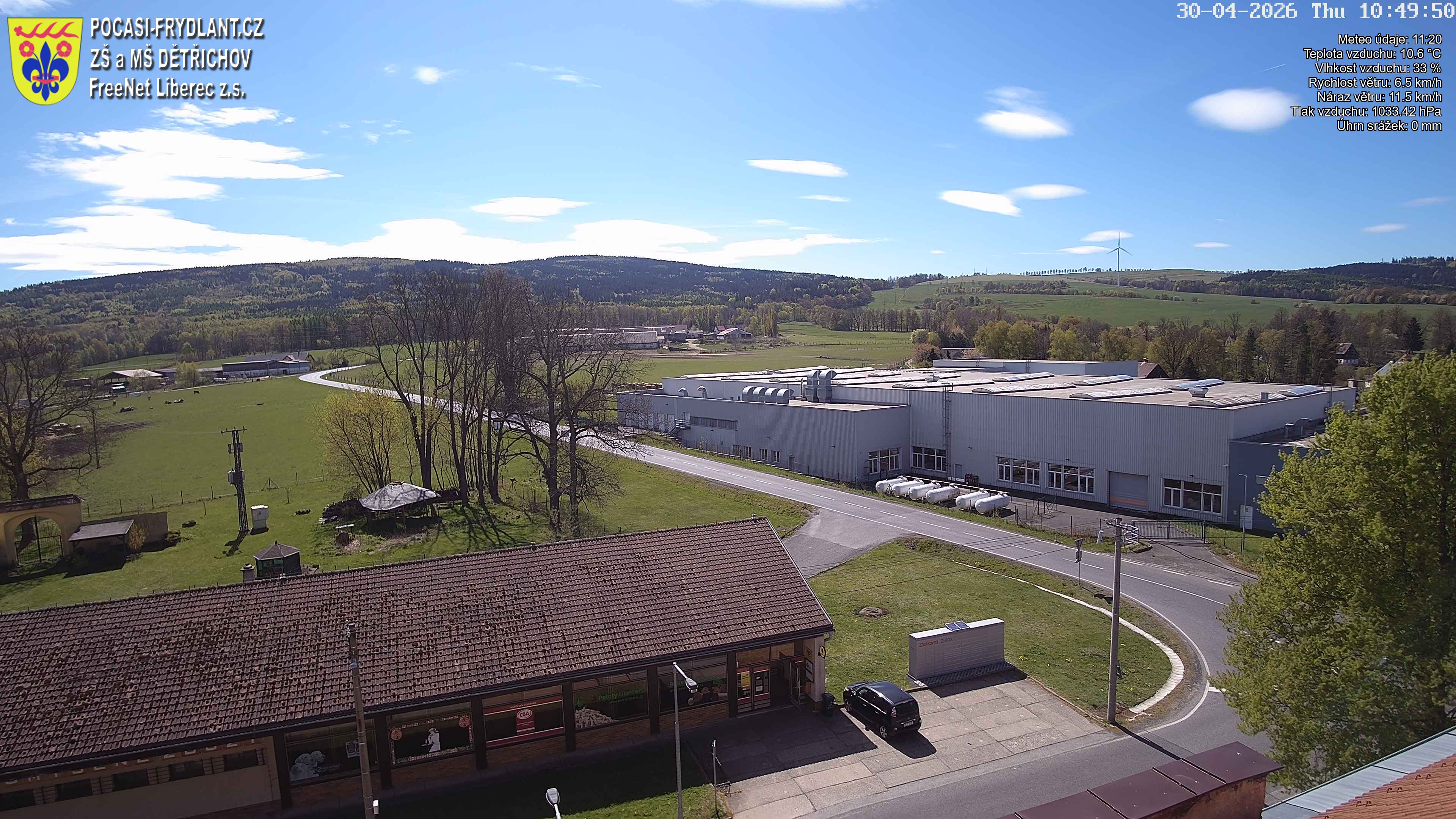 Náhled z kamery Dětřichov