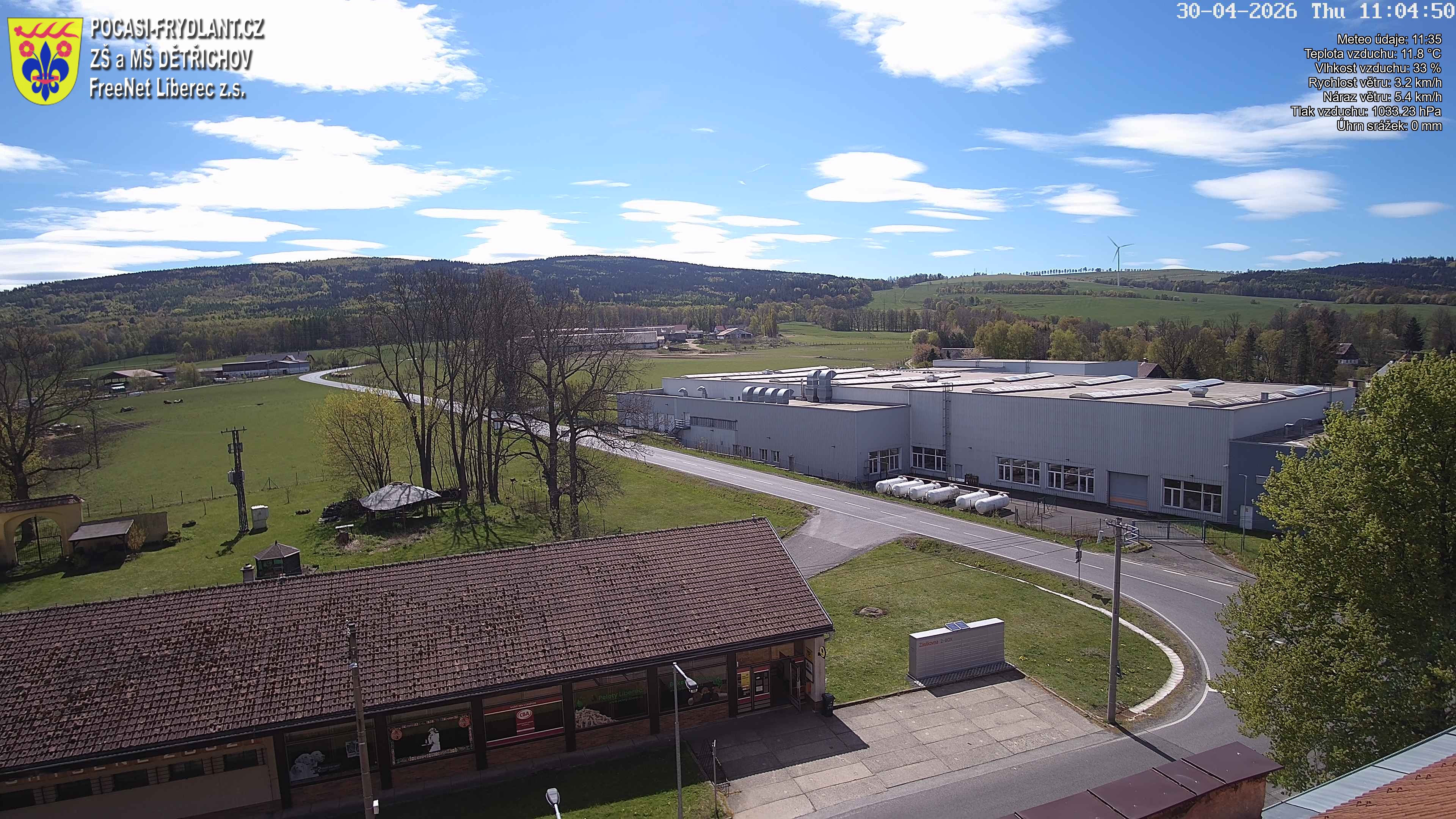 Náhled z kamery Dětřichov