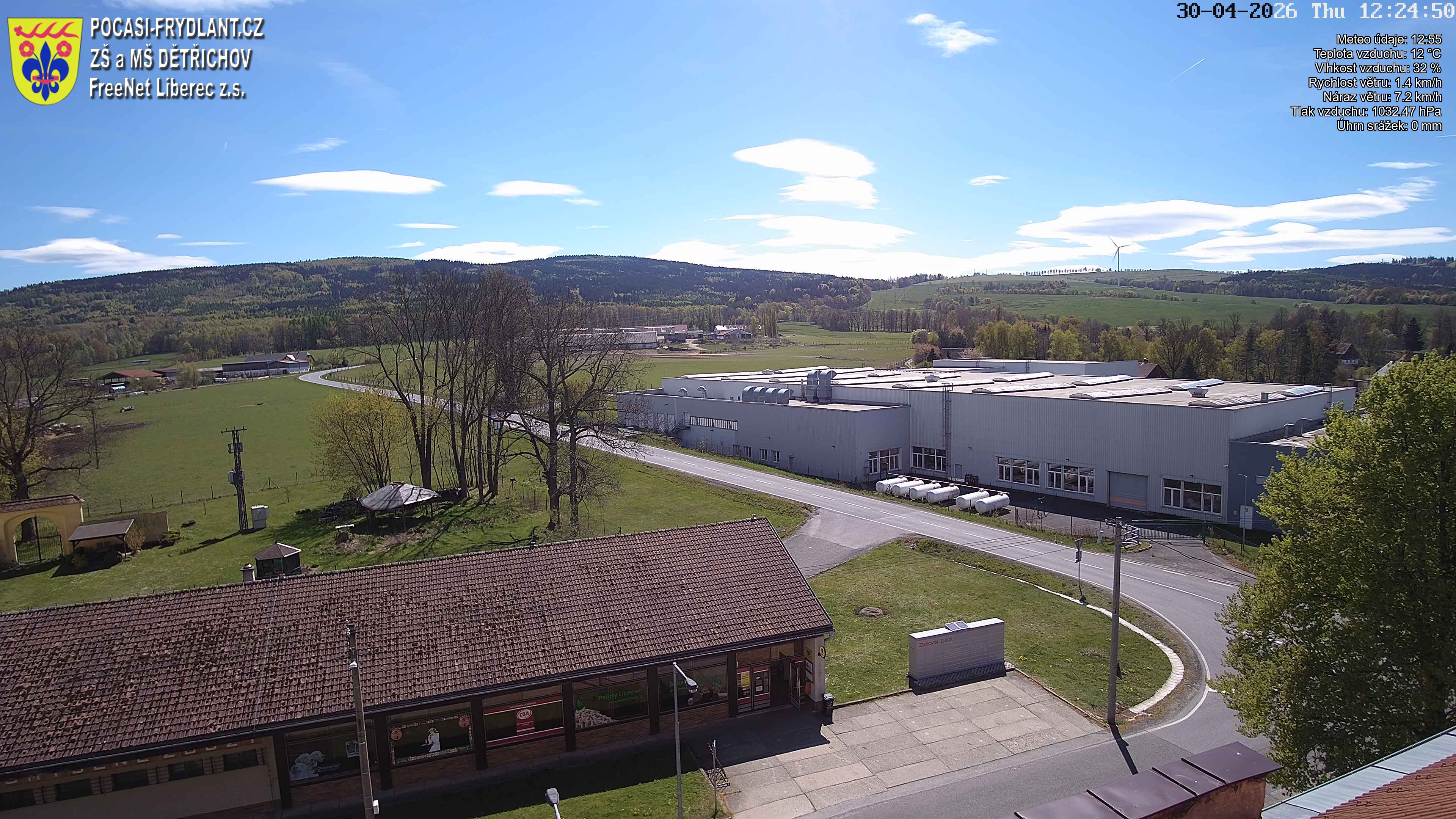 Náhled z kamery Dětřichov