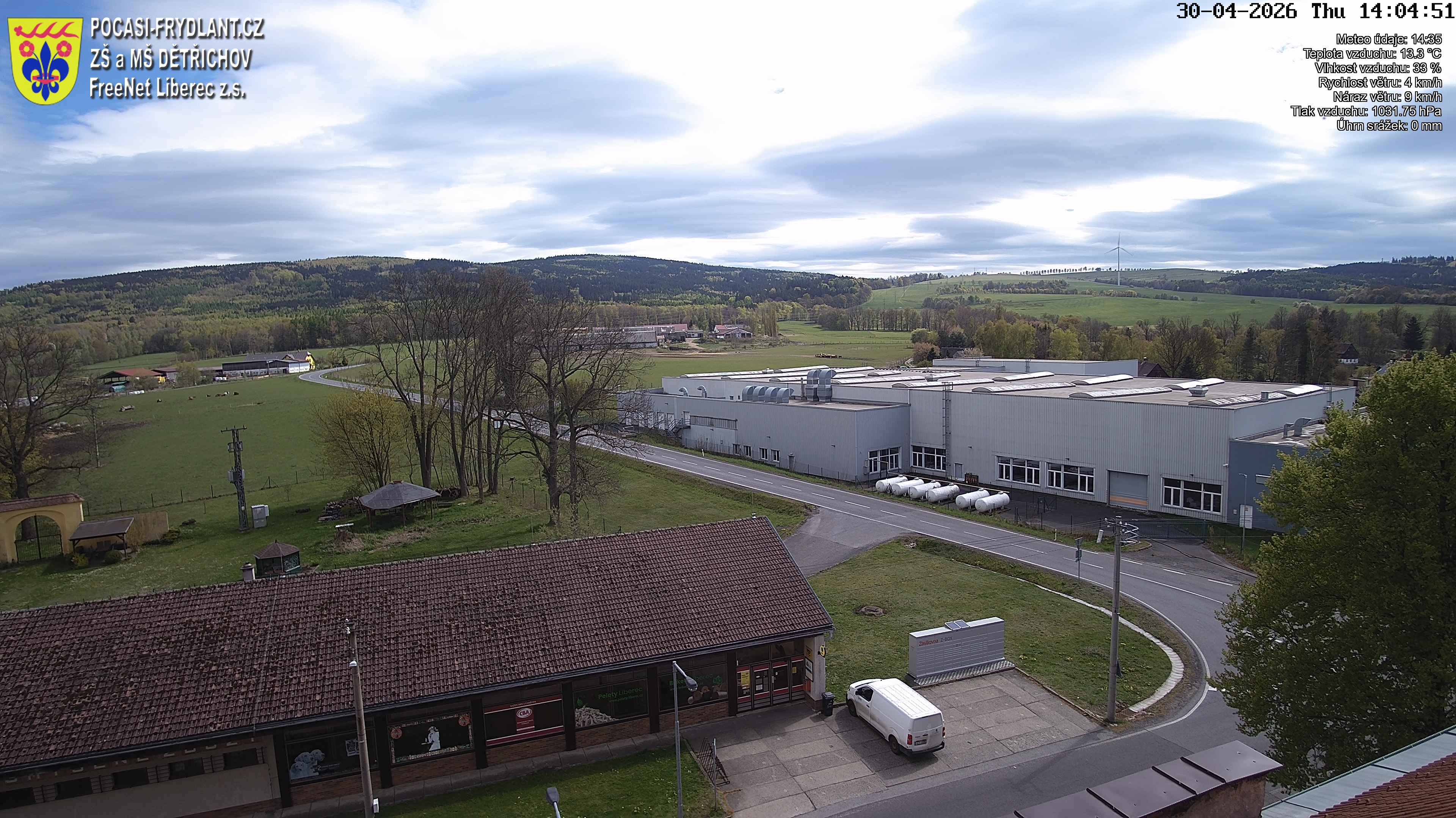 Náhled z kamery Dětřichov