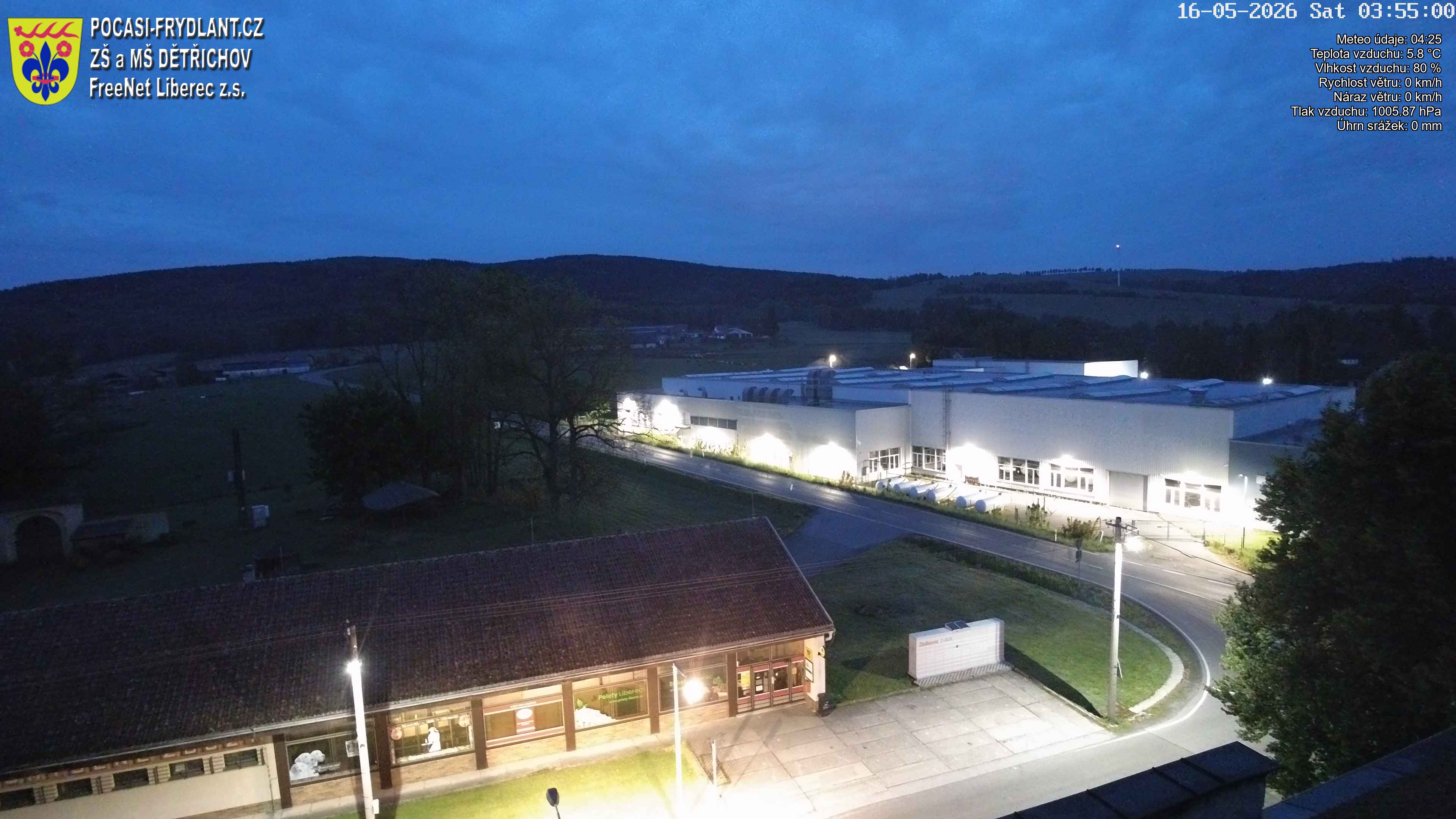 Náhled z kamery Dětřichov