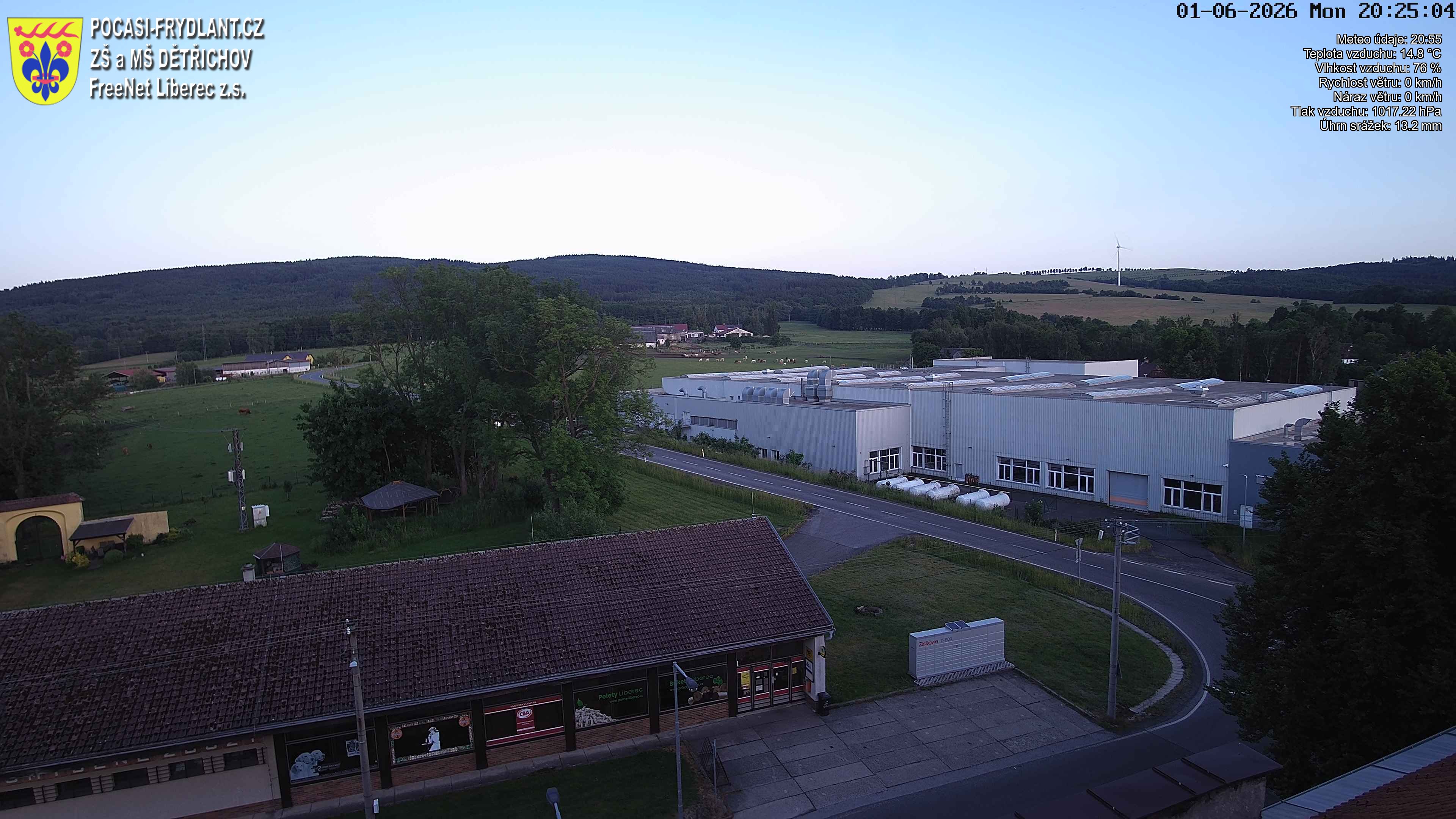 Náhled z kamery Dětřichov