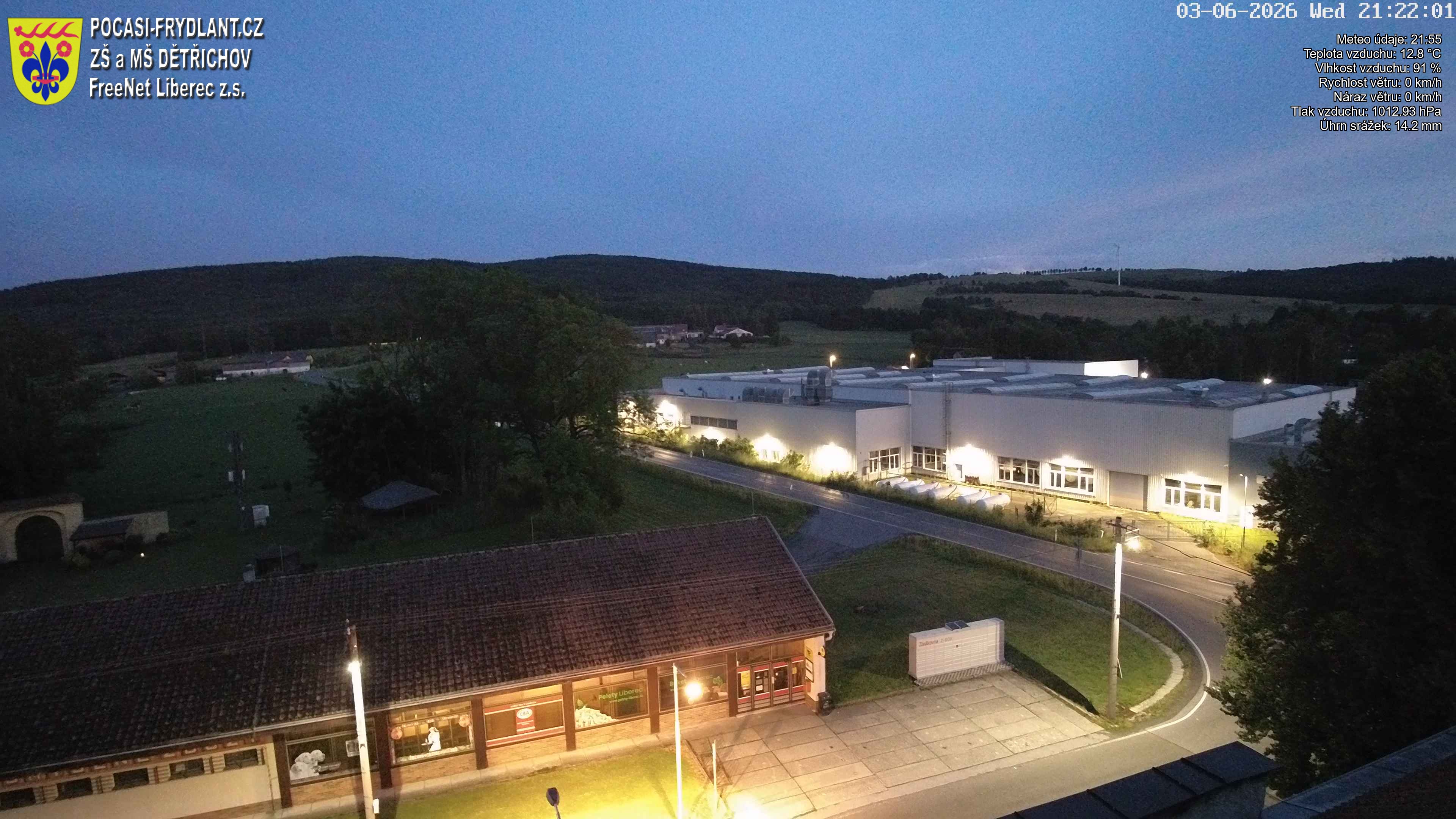 Náhled z kamery Dětřichov
