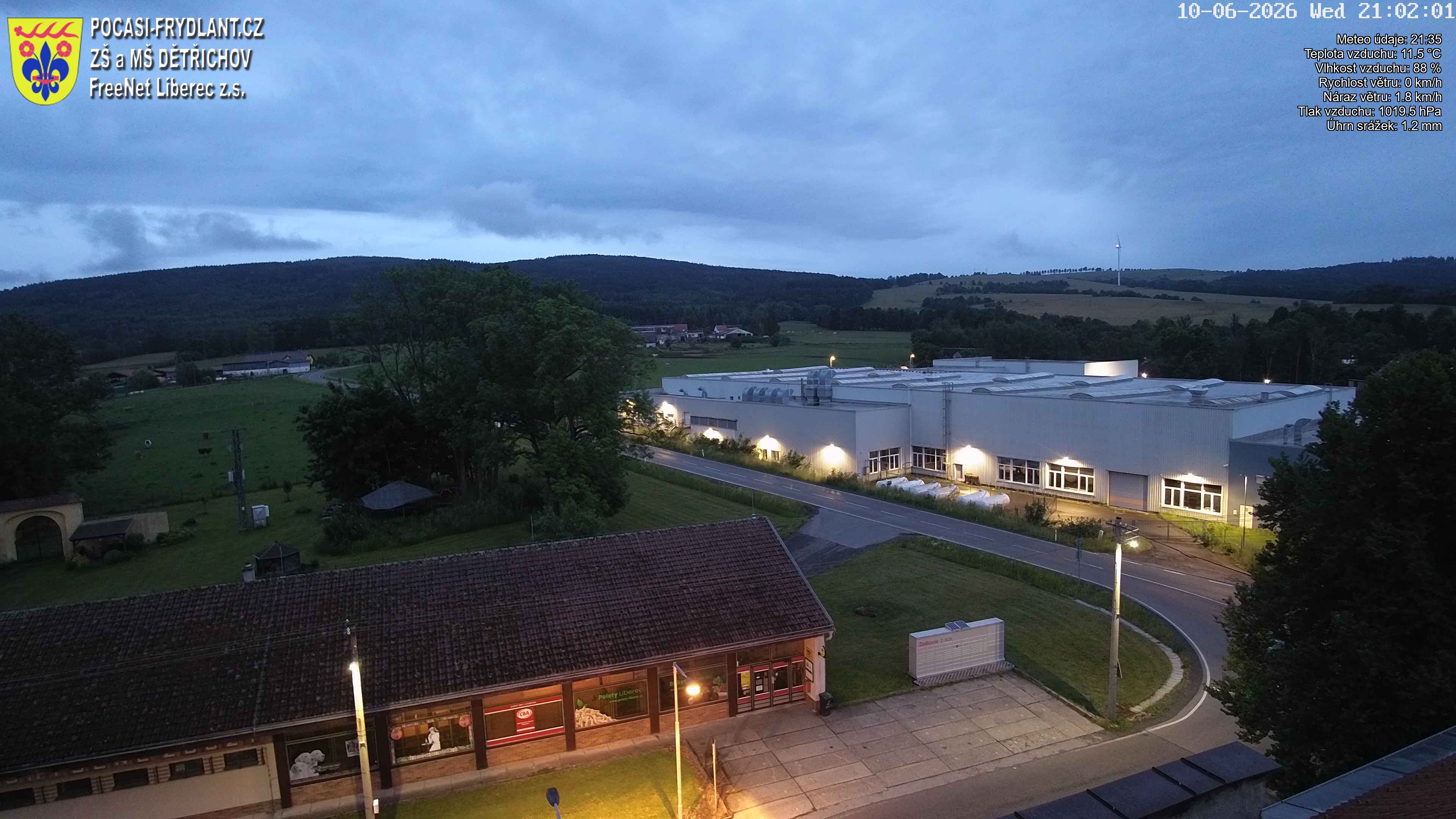 Náhled z kamery Dětřichov