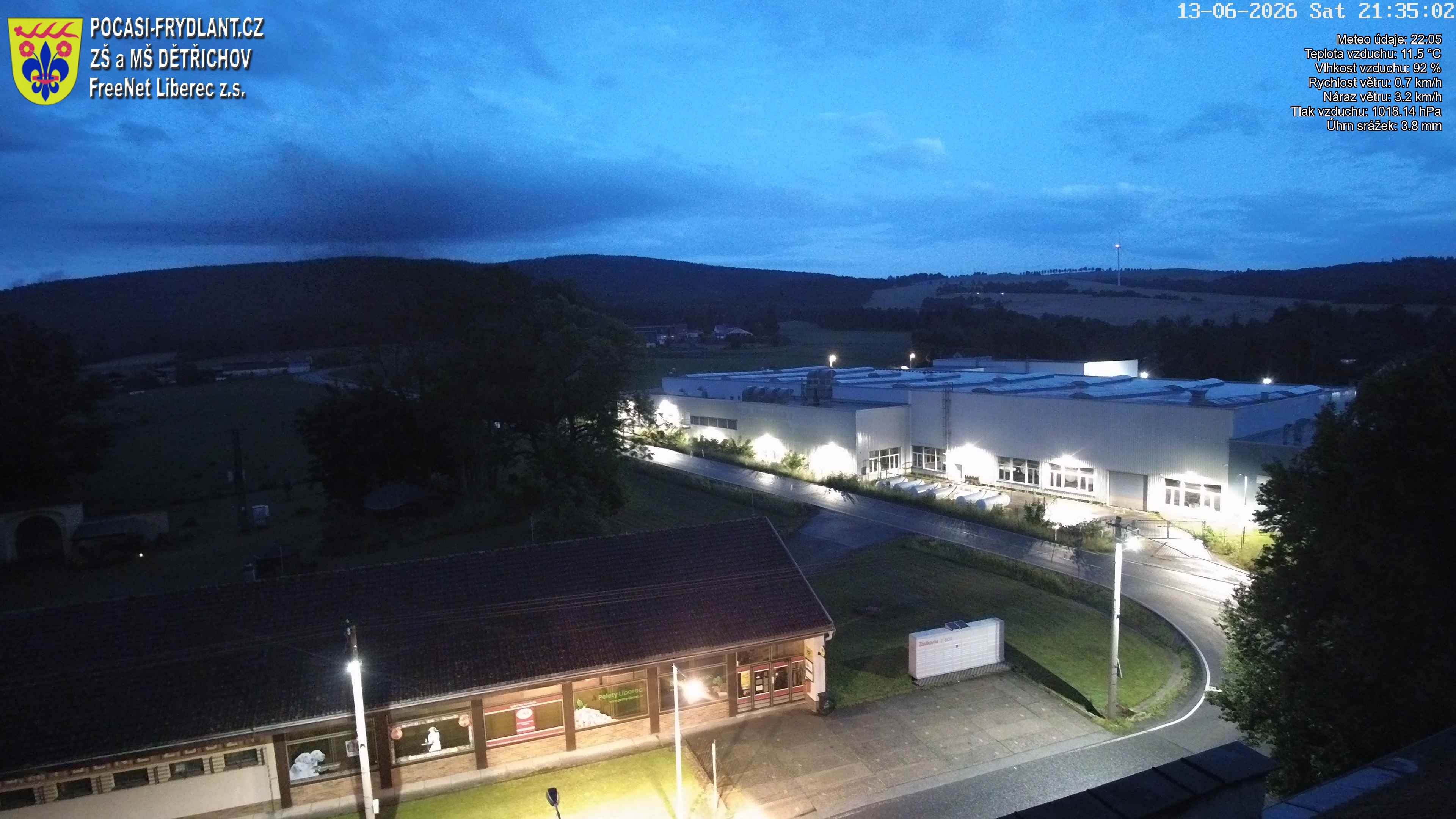 Náhled z kamery Dětřichov