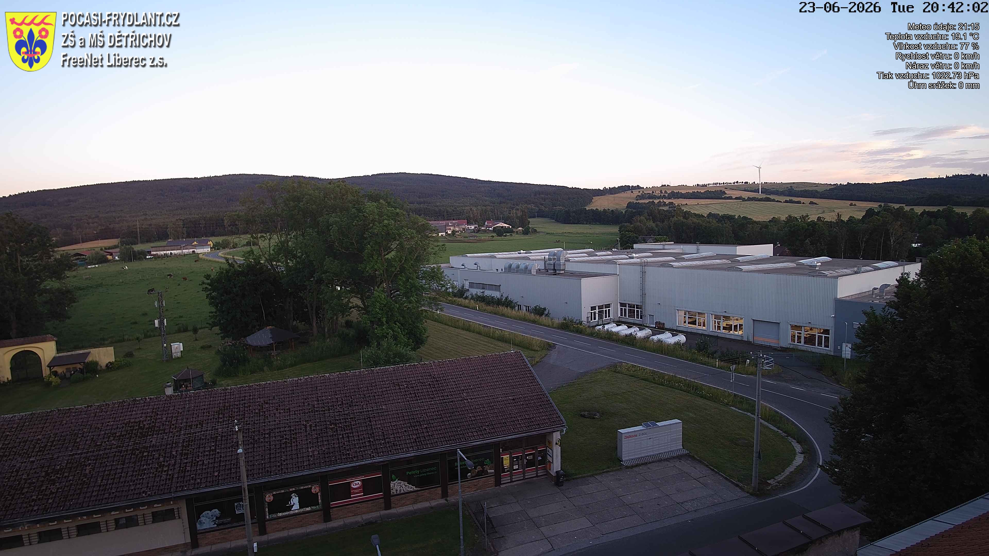 Náhled z kamery Dětřichov