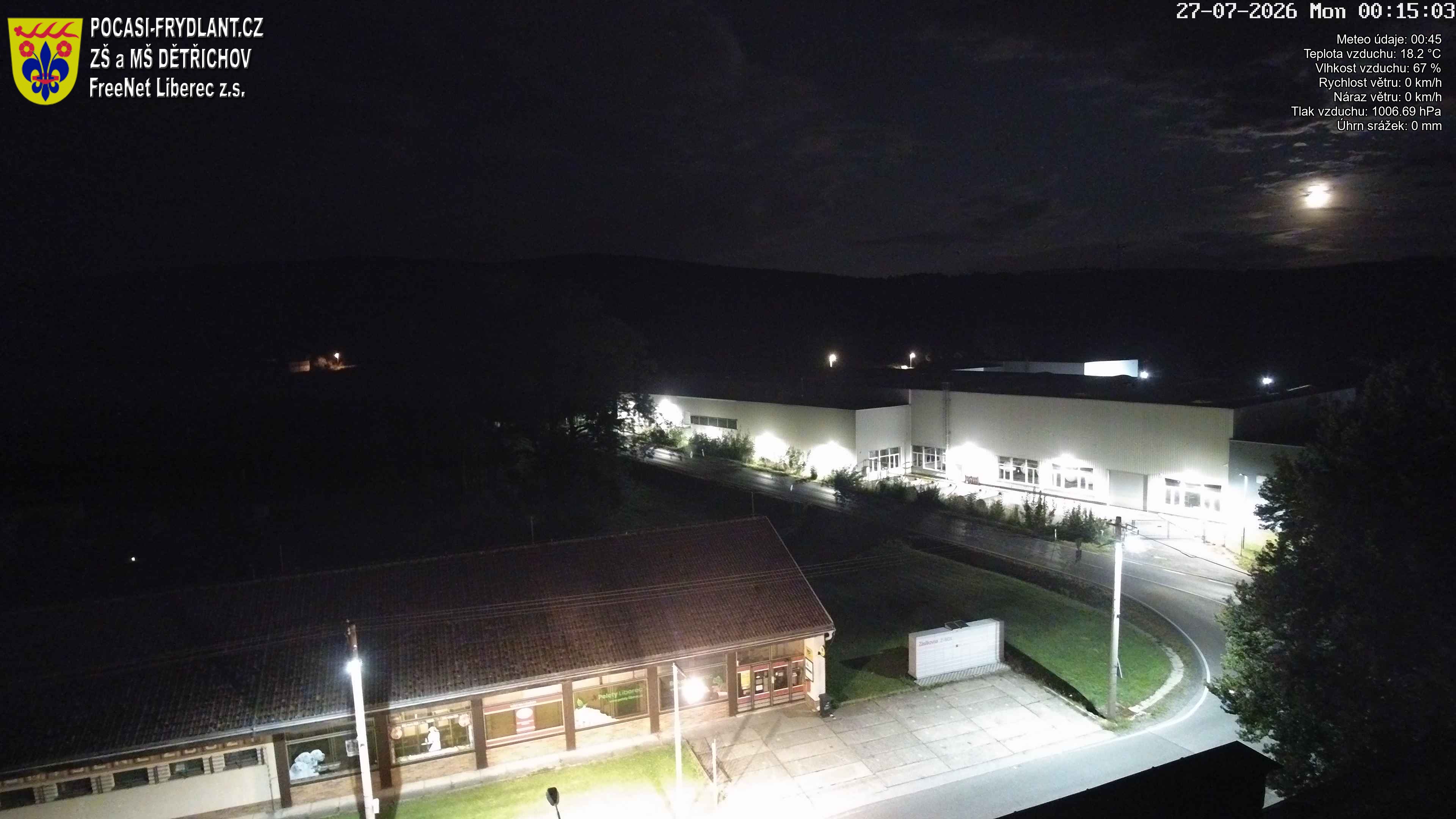 Náhled z kamery Dětřichov
